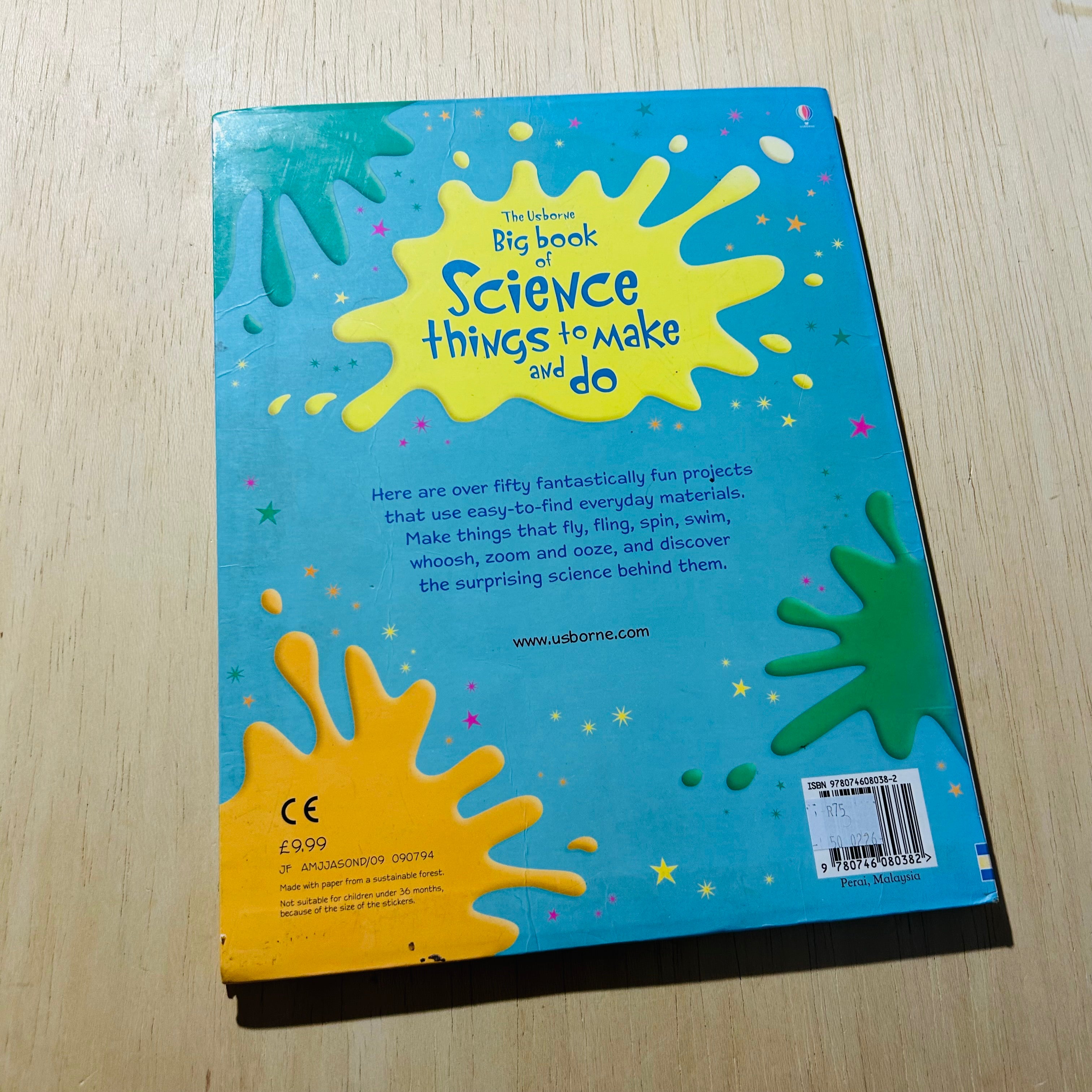 Big Book of Science Things To Make - 800 Stickers