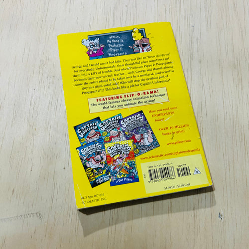 Captain Underpants and the Perilous Plot of Professor Poppypants