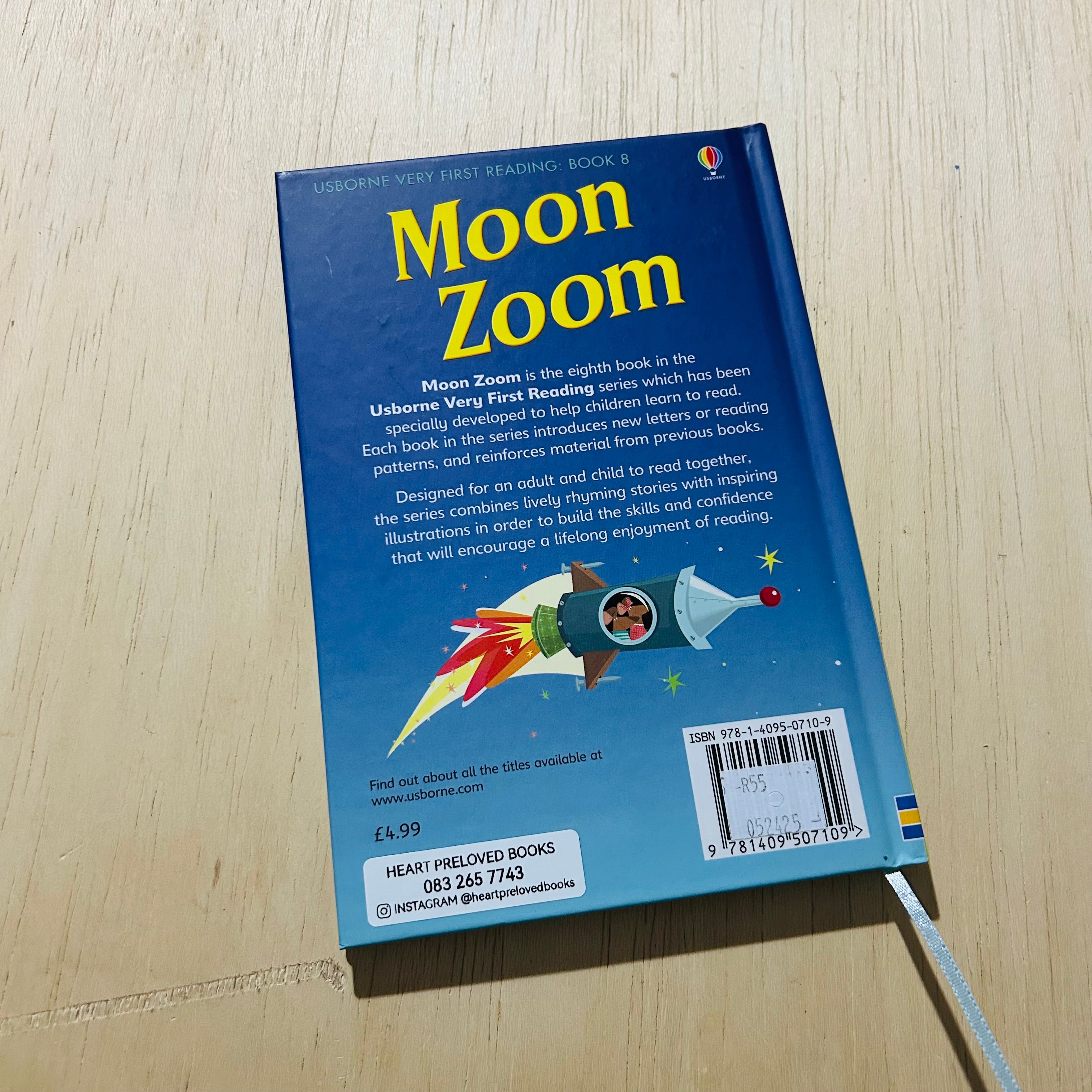 Usborne Moon Zoom - Hardcover