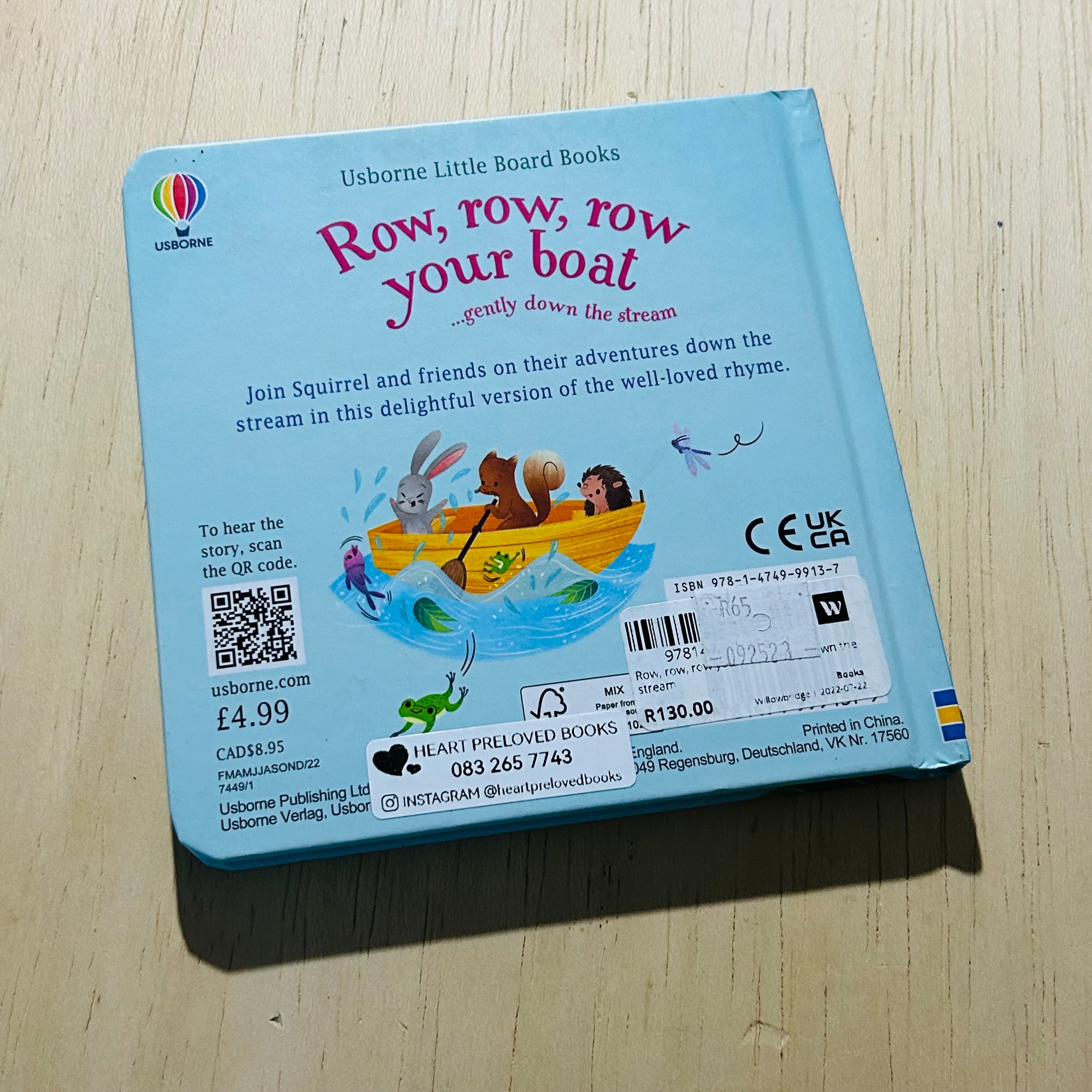 Row, Row, Row Your Boat - Hardcover