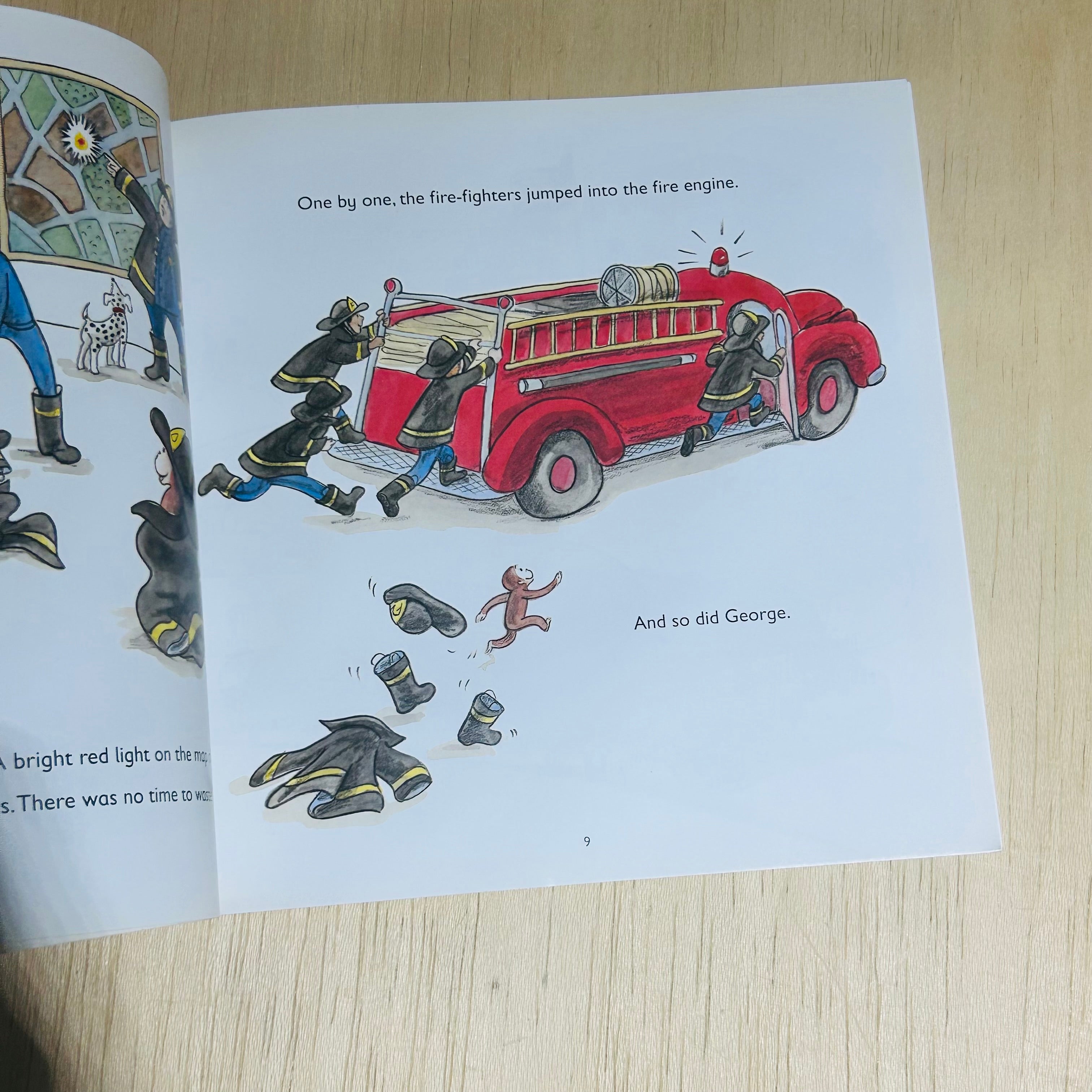 Curious George and the Firefighters