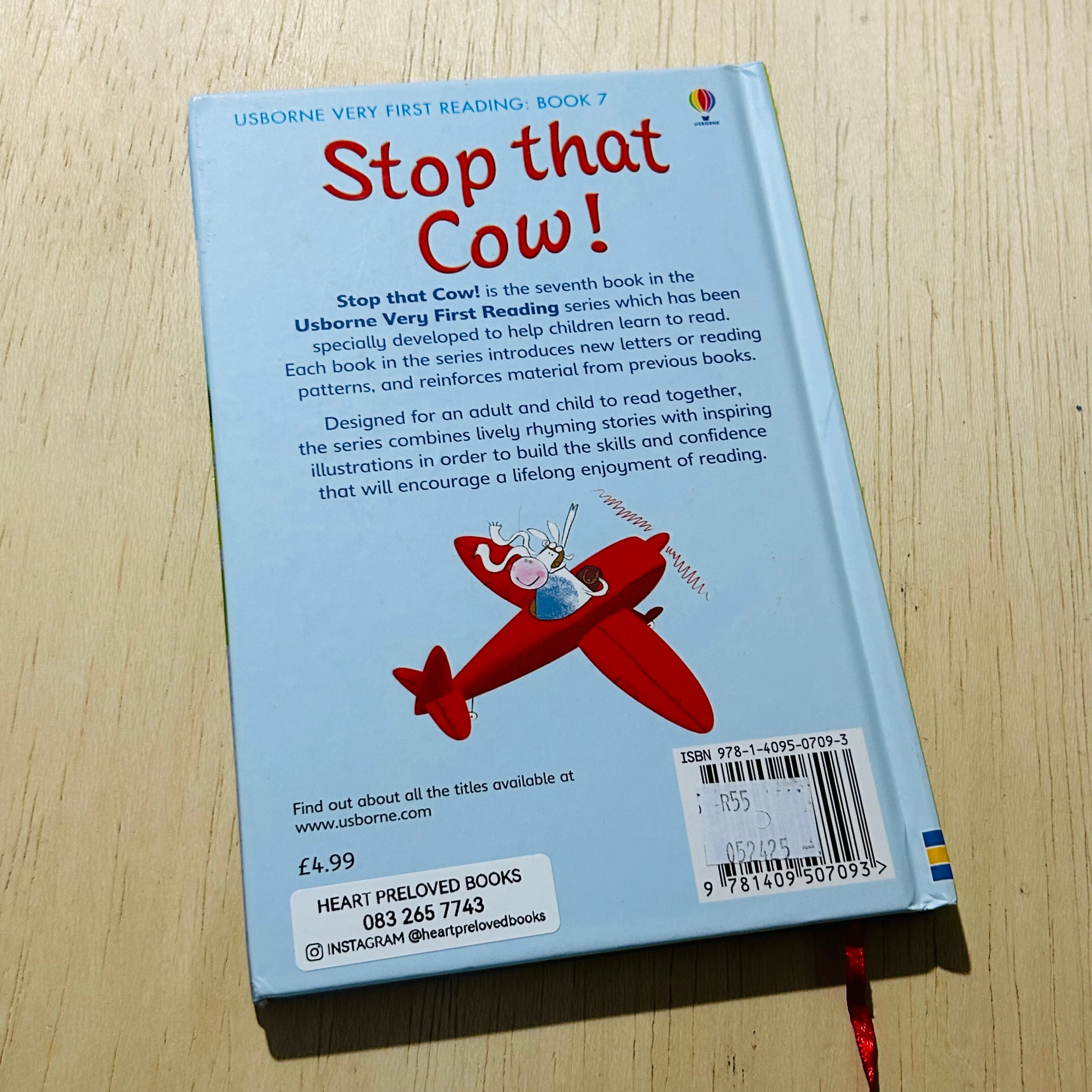 Usborne Stop That Cow - Hardcover