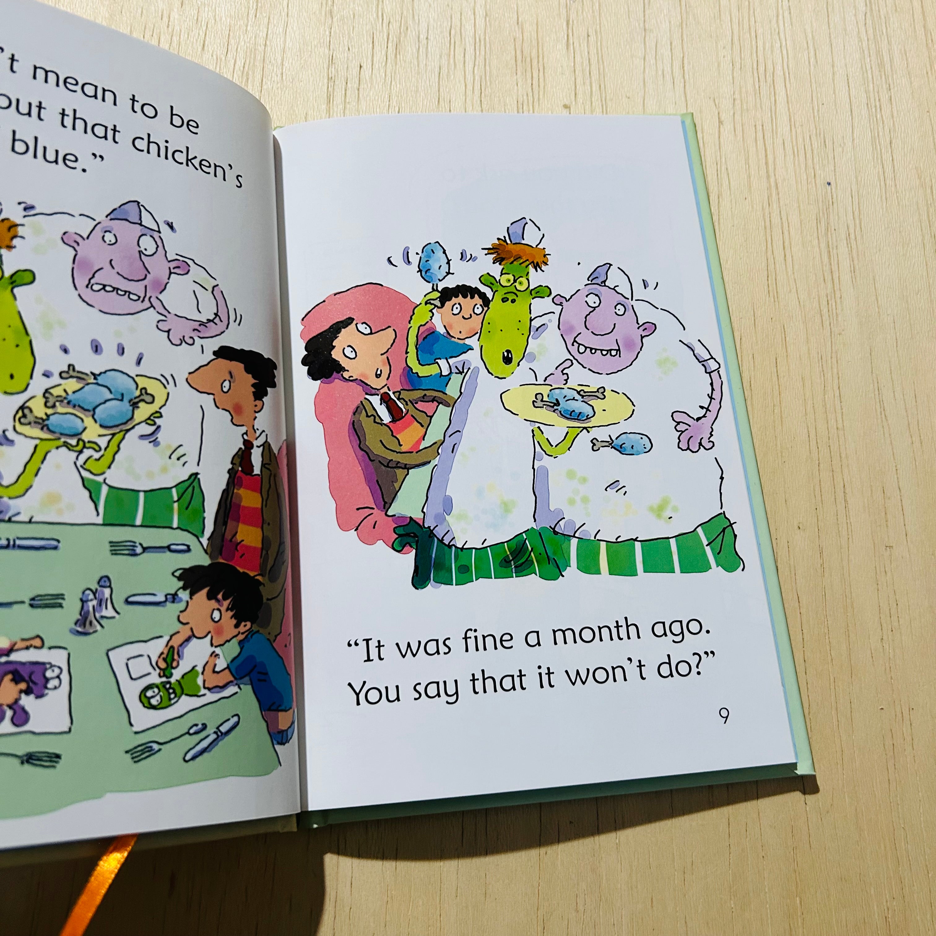 Usborne The Monster Diner - Hardcover