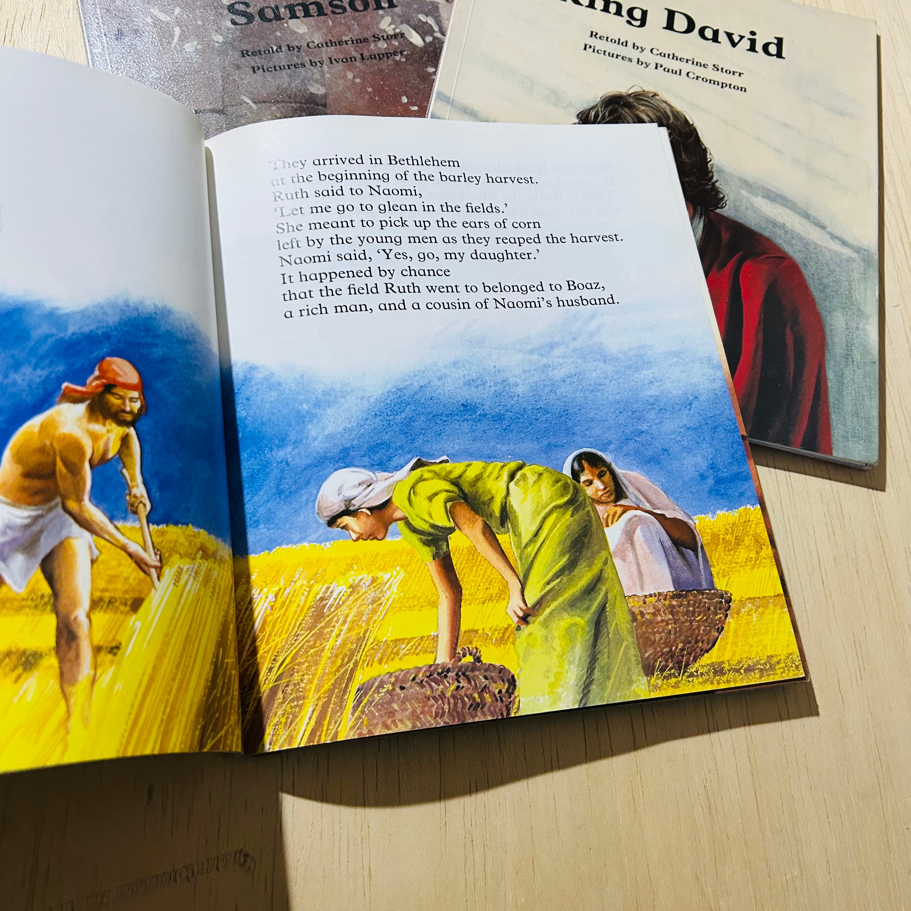 Samson, King David and Ruth - 3 Books