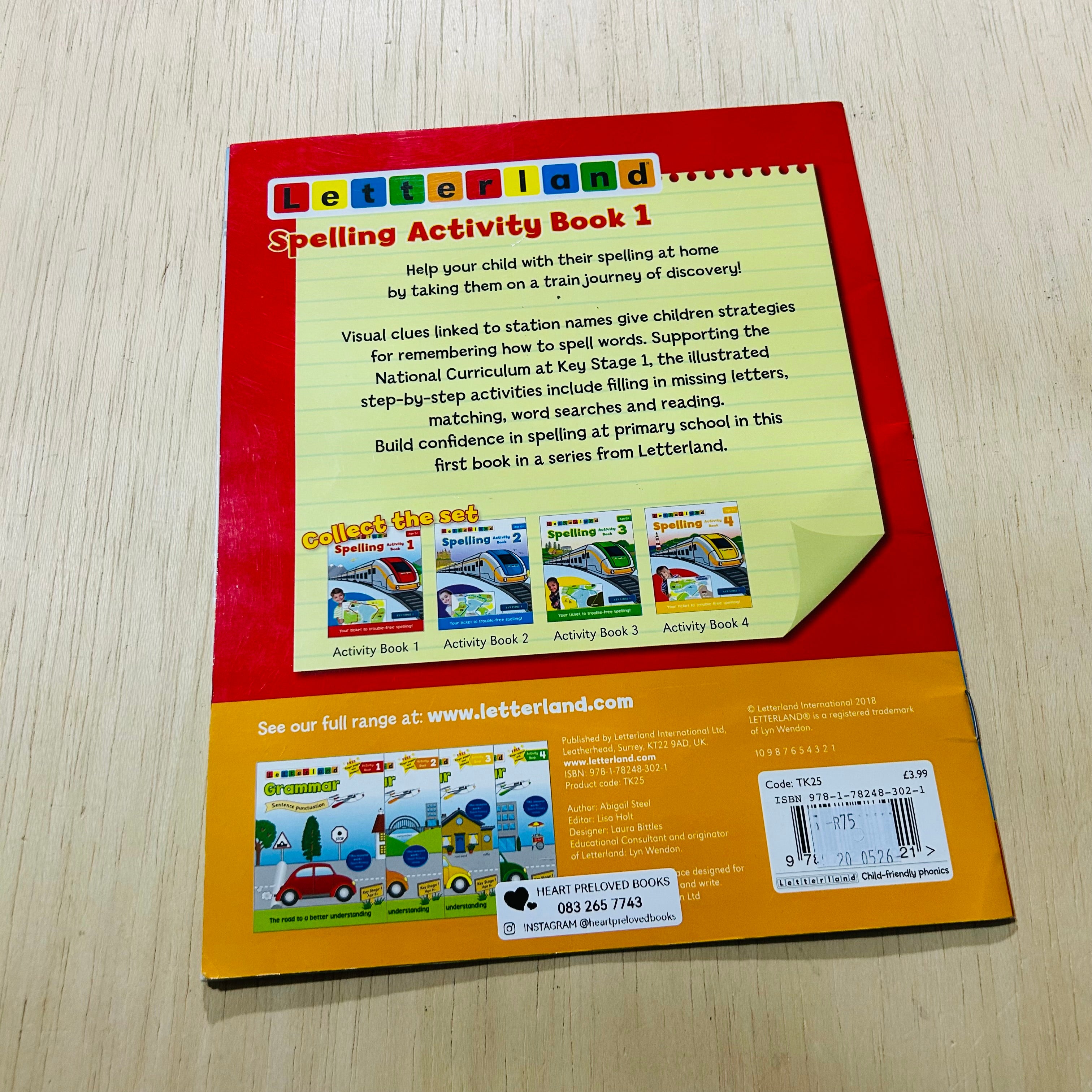 Letterland Spelling - Book 1