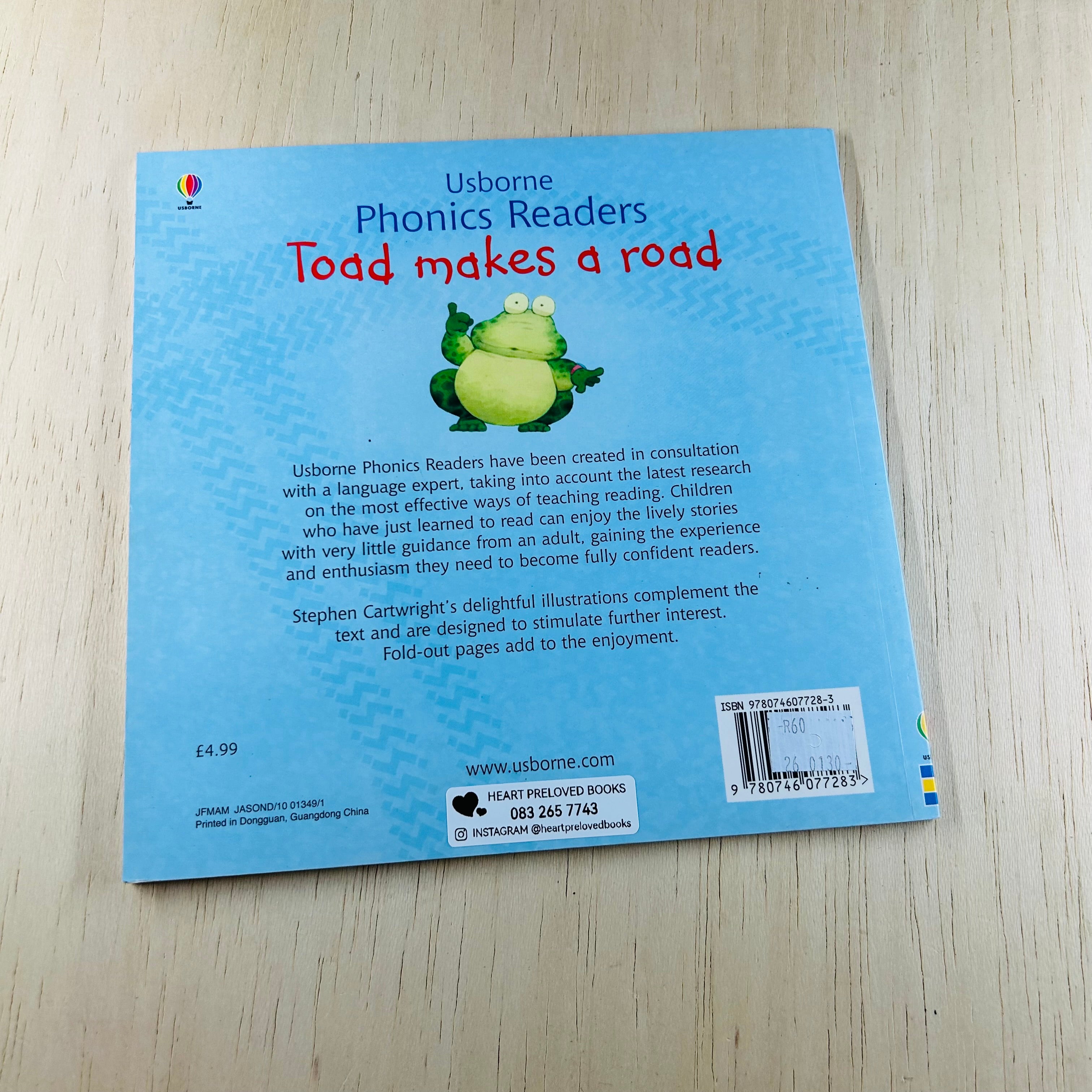 Toad Makes a Road