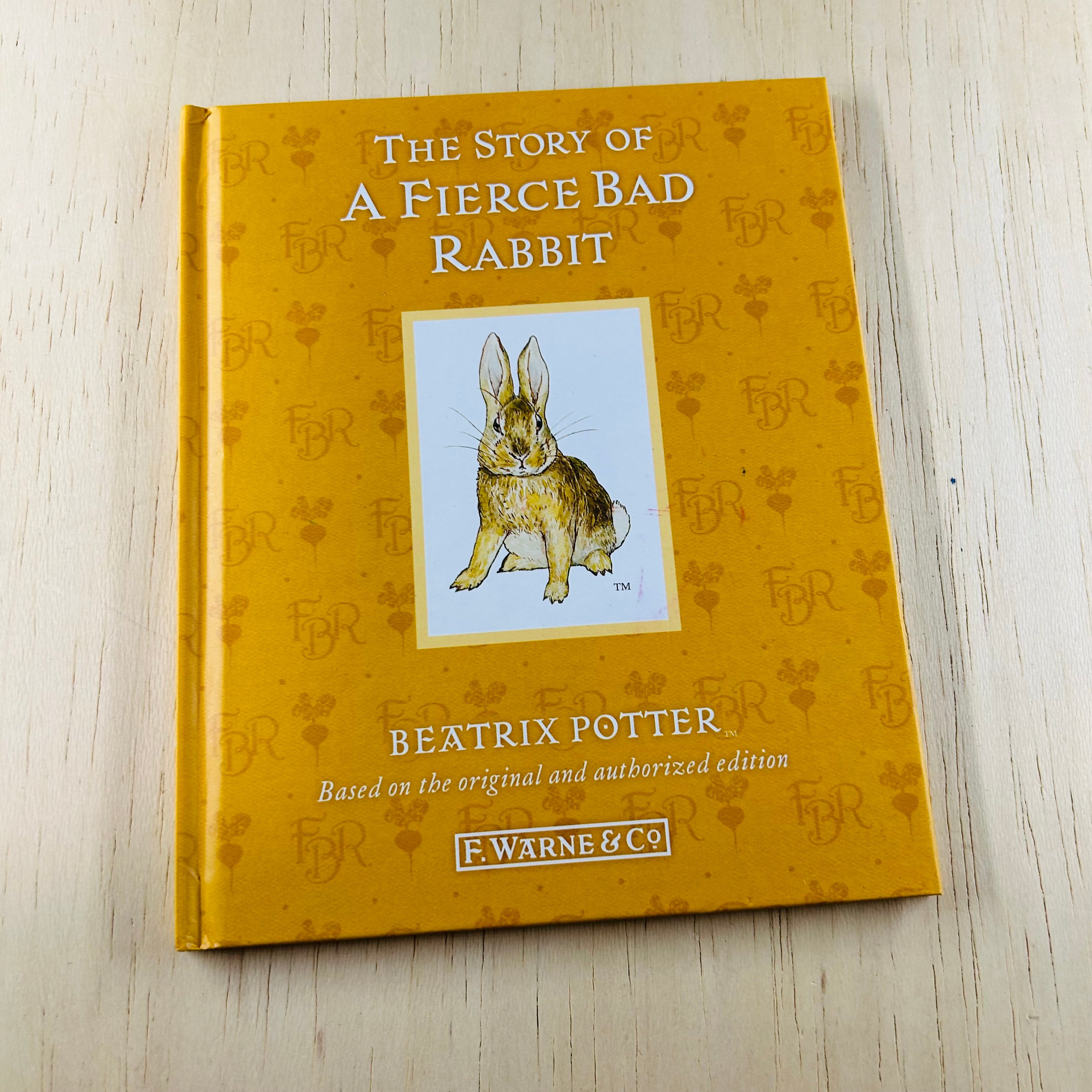 The Story of a Fierce Bad Rabbit