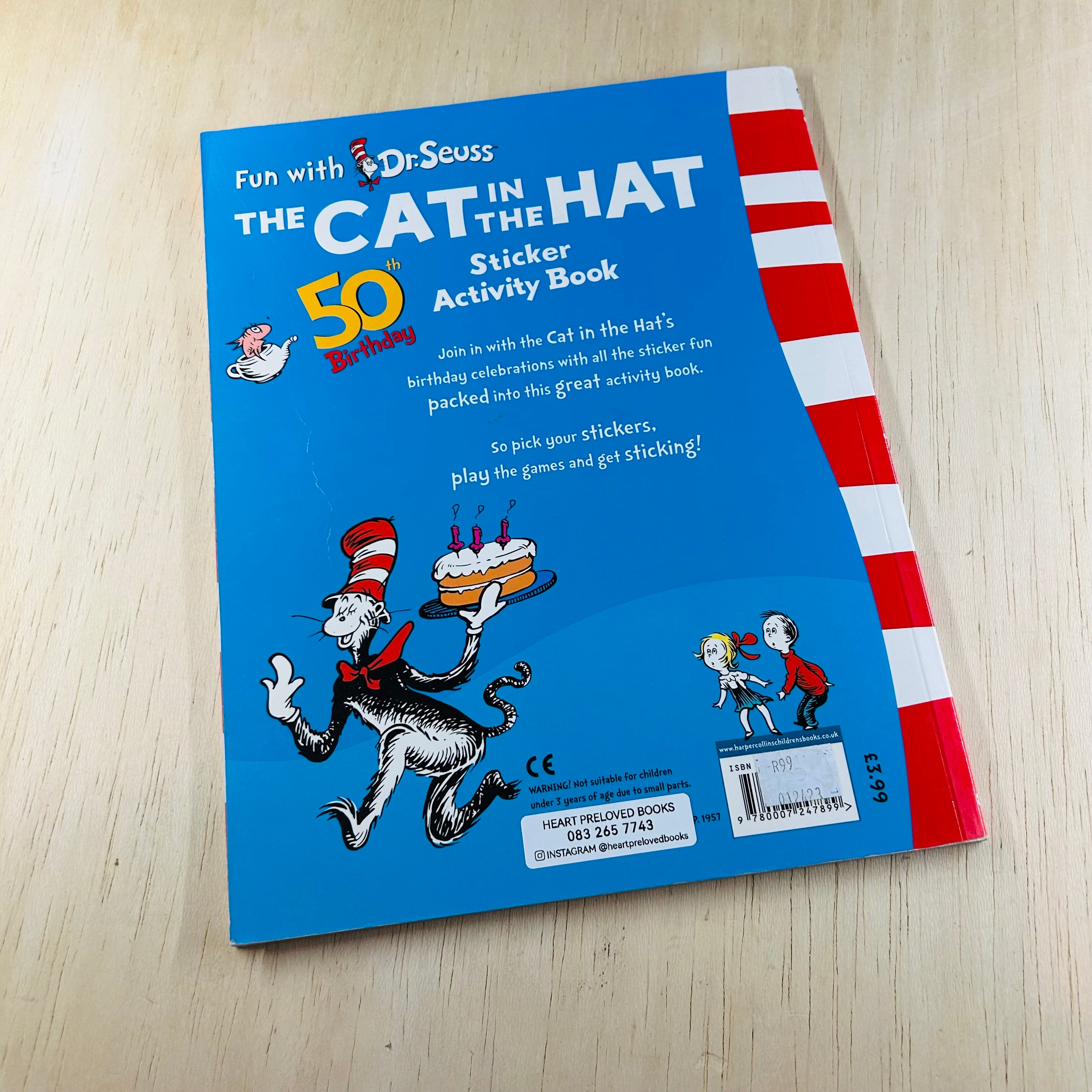 The Cat in the Hat 50th Birthday Stickers