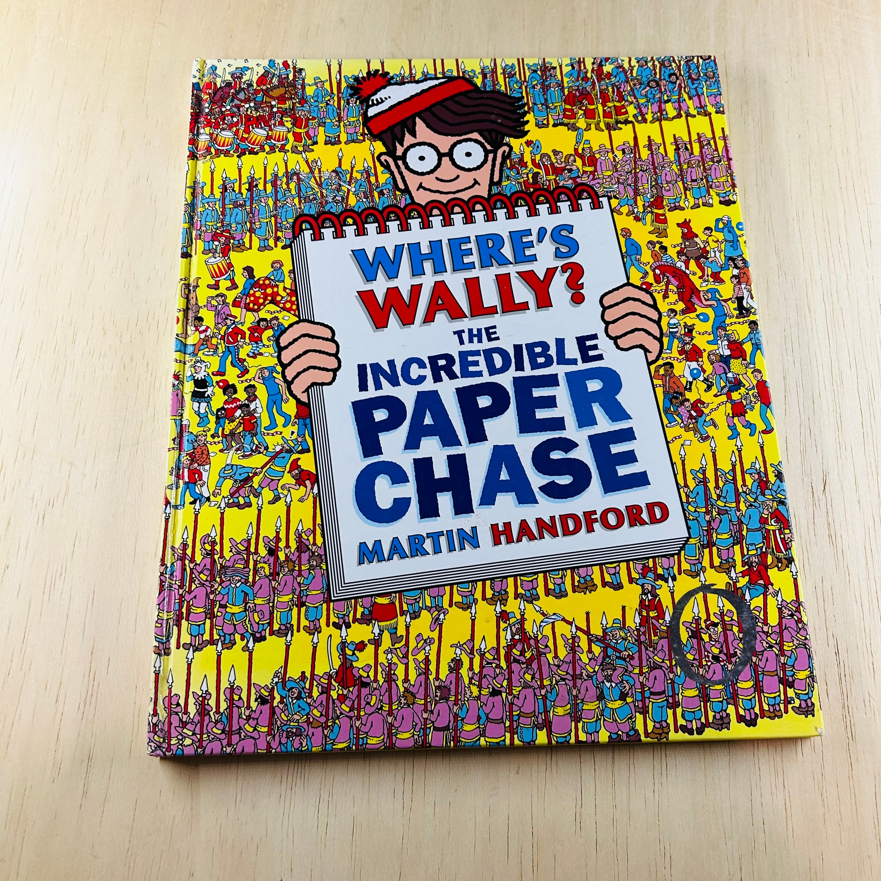 Where’s Wally The Incredible Paper Chase - Hardcover