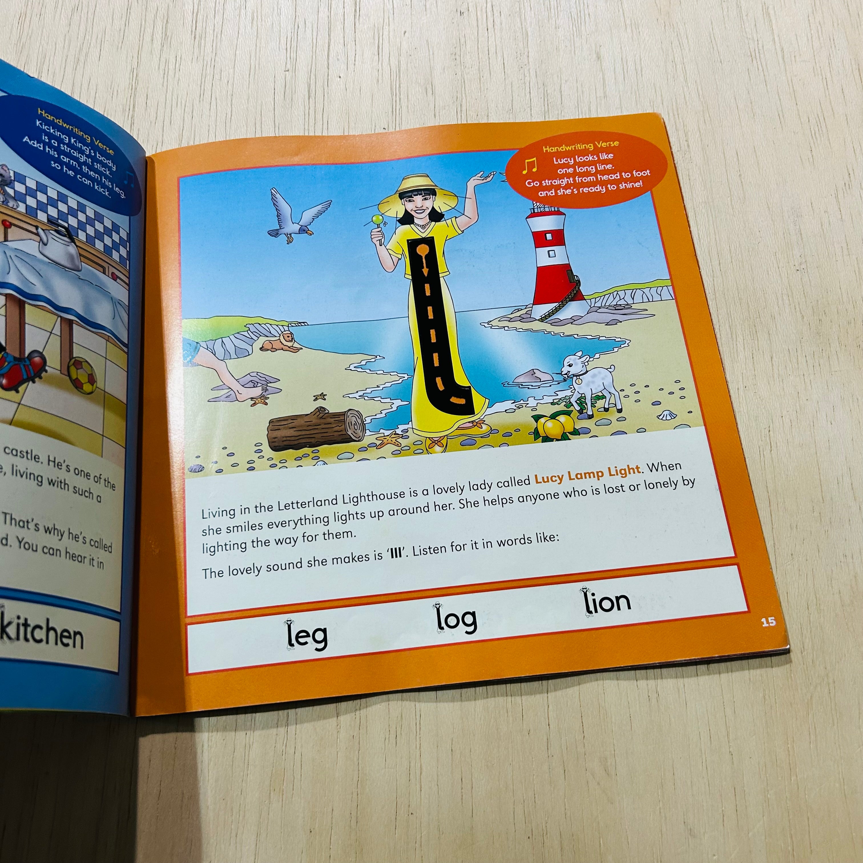Letterland Phonics Touch and Trace
