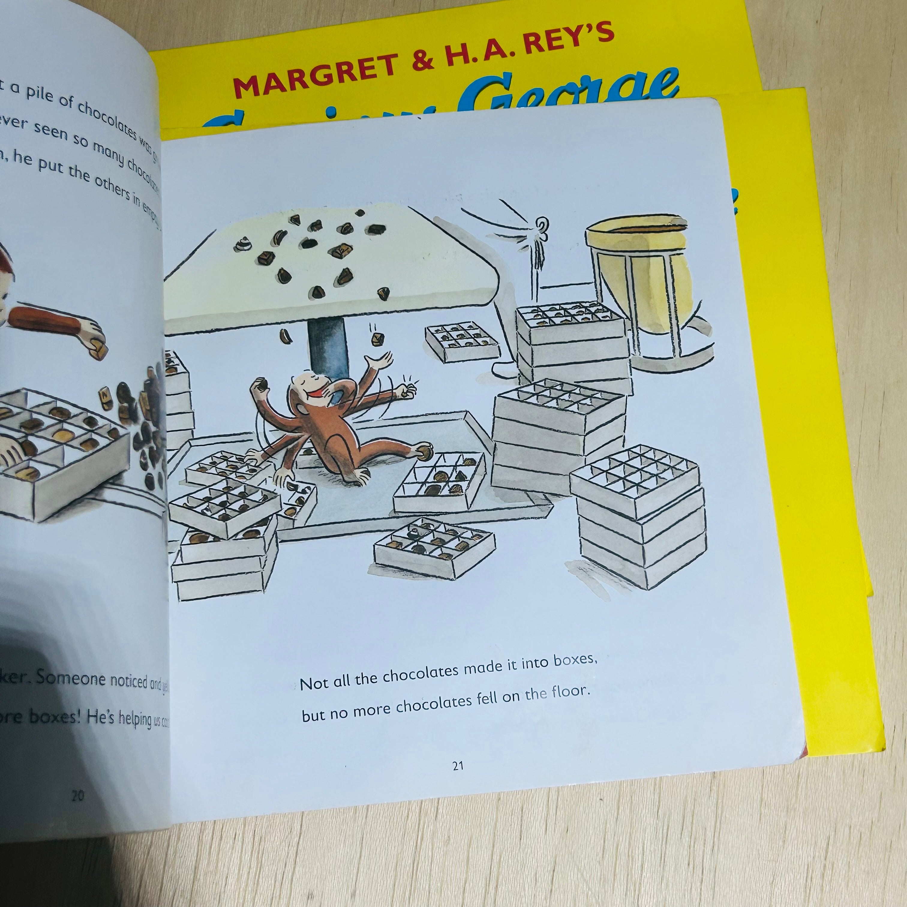 Curious George Goes to a Chocolate Factory