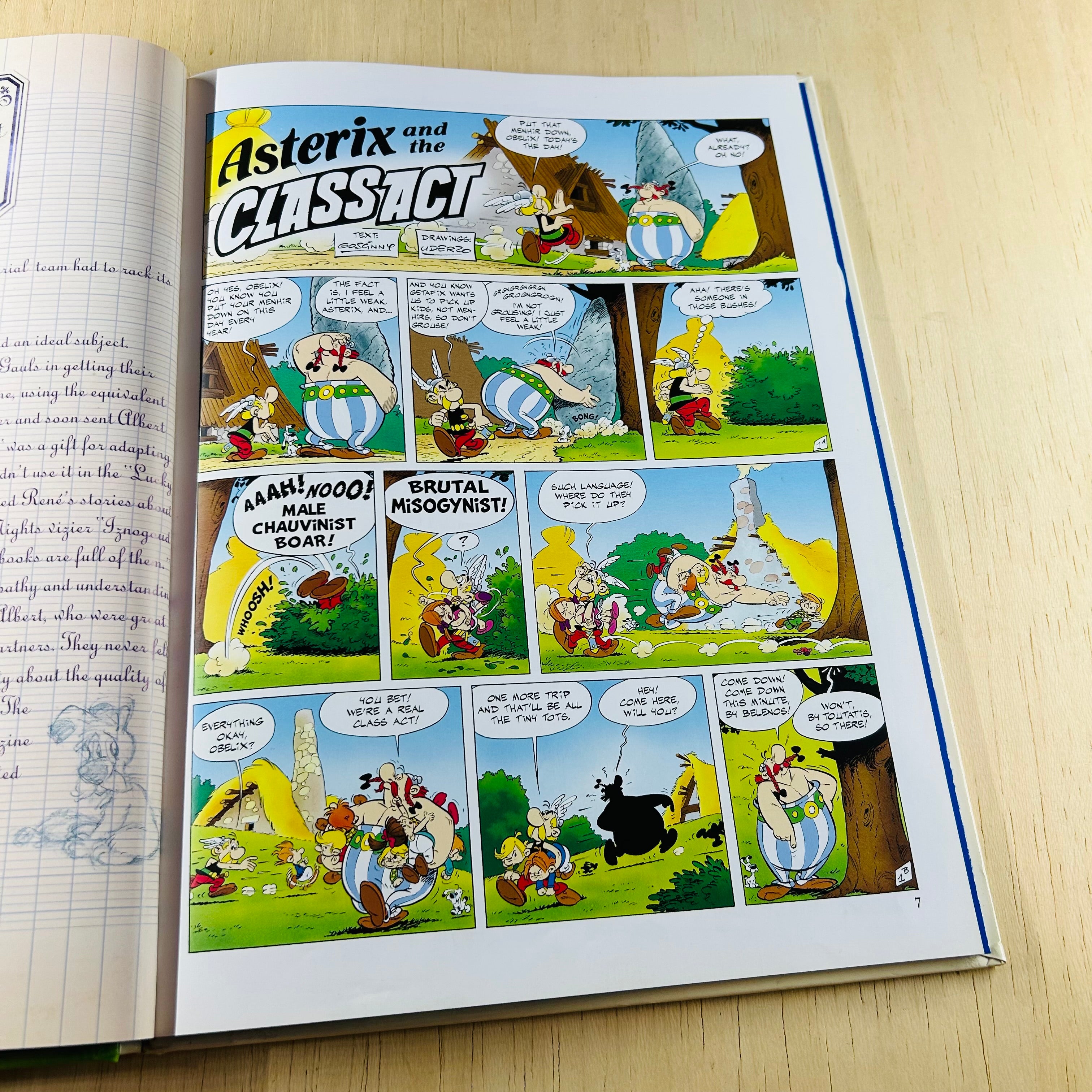 Asterix and the Class Act