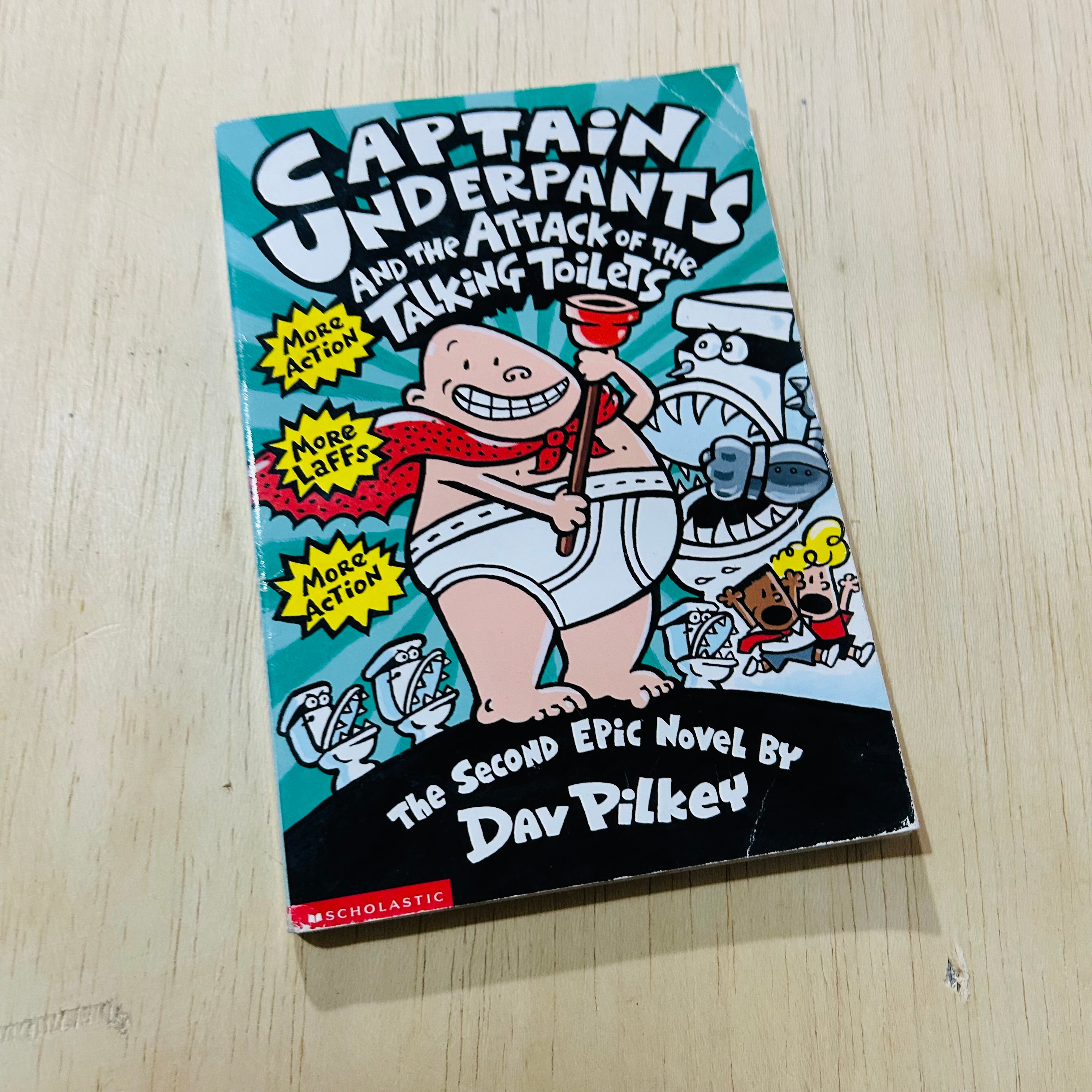 Captain Underpants and the Attack of the Talking Toilets