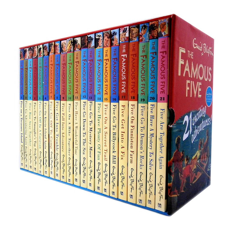Famous Five 21 Book Set - NEW