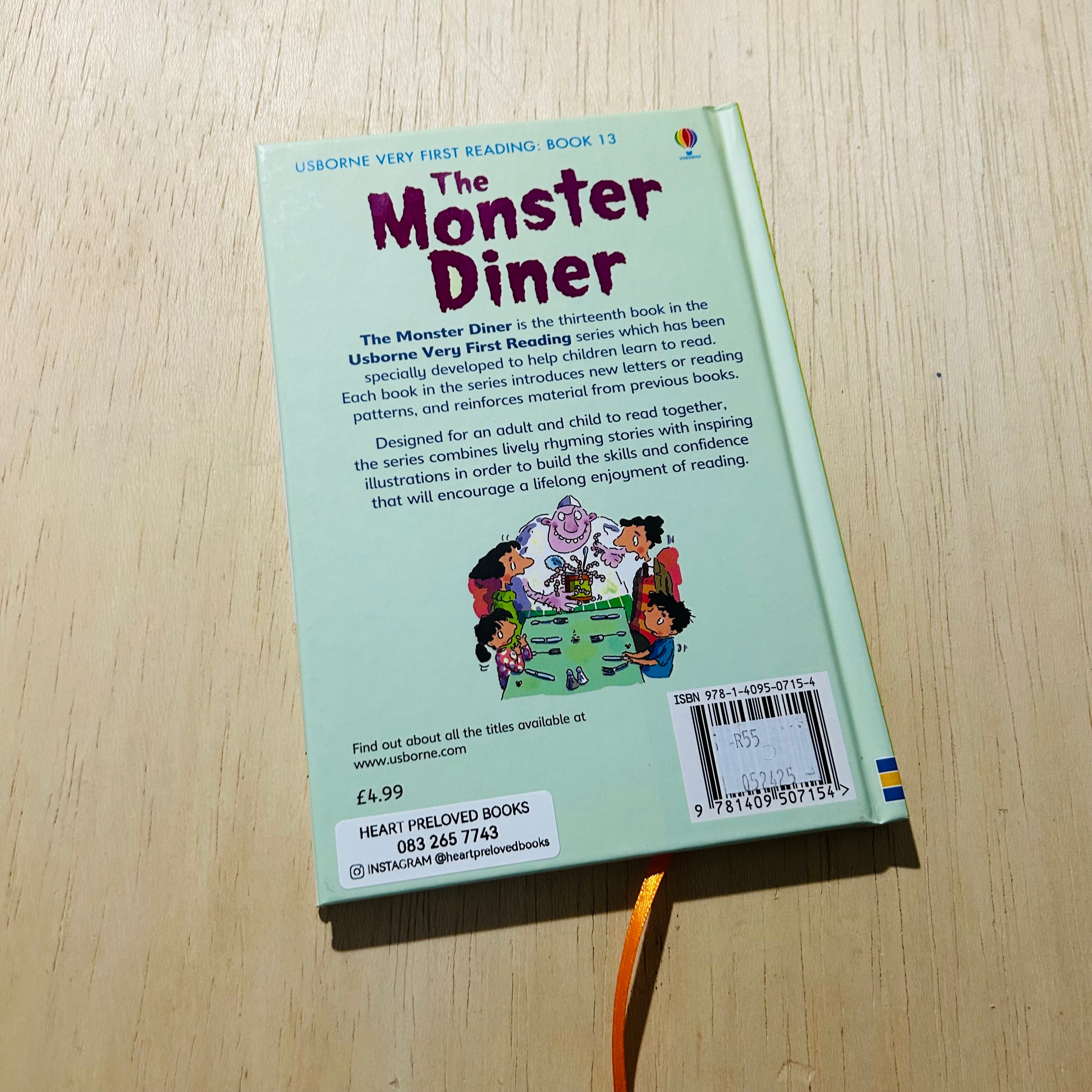 Usborne The Monster Diner - Hardcover