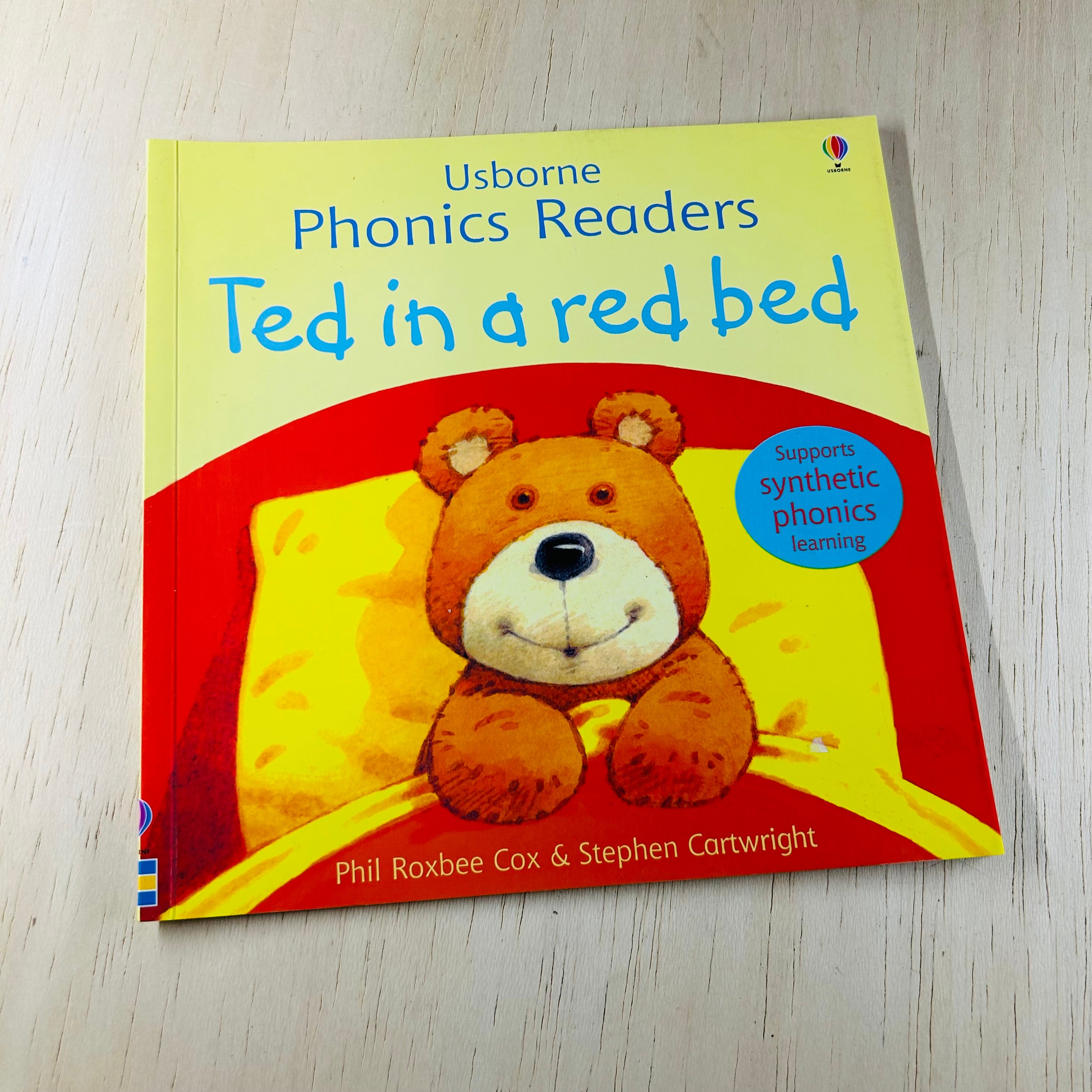 Ted in a Red Bed