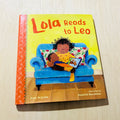 Lola reads To Leo