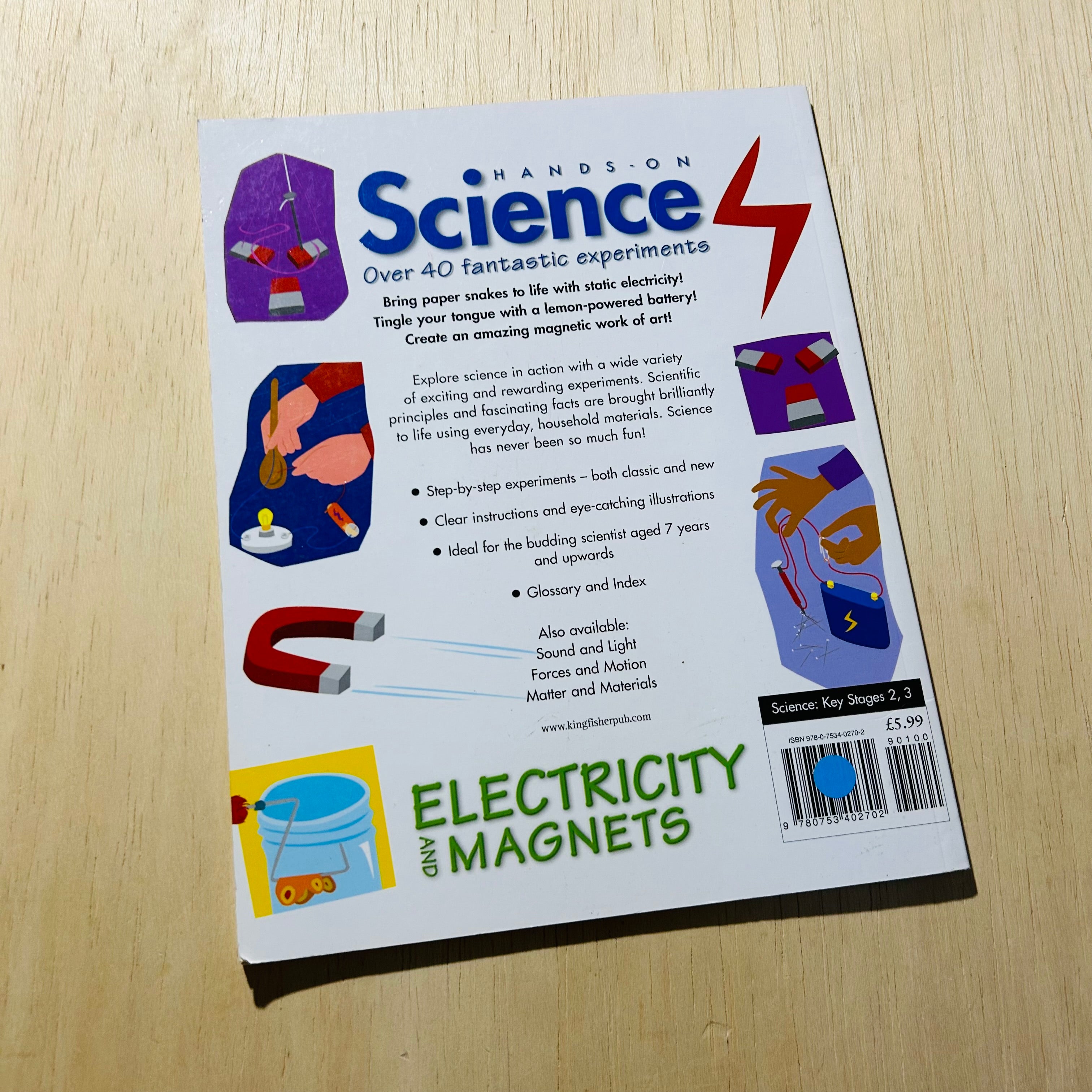 Hands On Science - 40 Experiments - Electricity