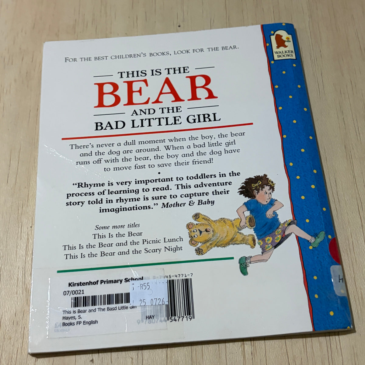 This Is the Bear and the Bad Little Girl