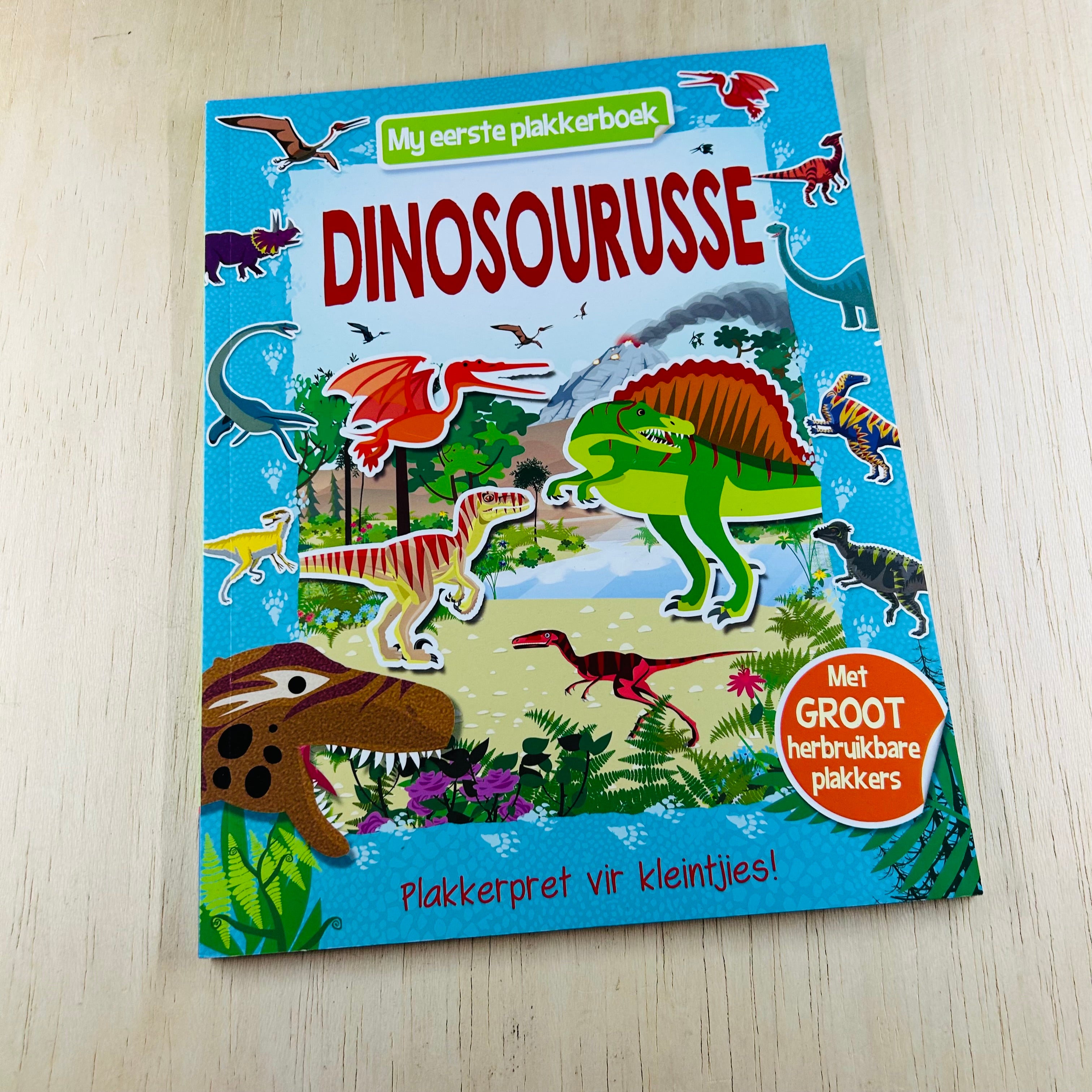 My Eerste Plakkerboek Dinosourusse
