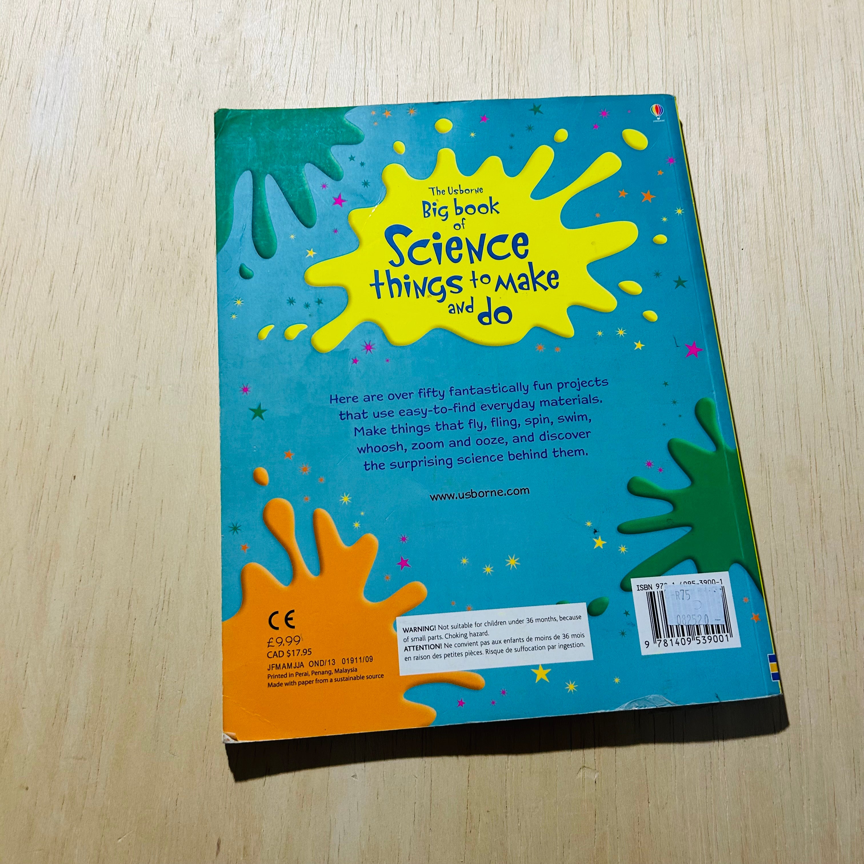 Big Book of Science Experiments -500 Stickers