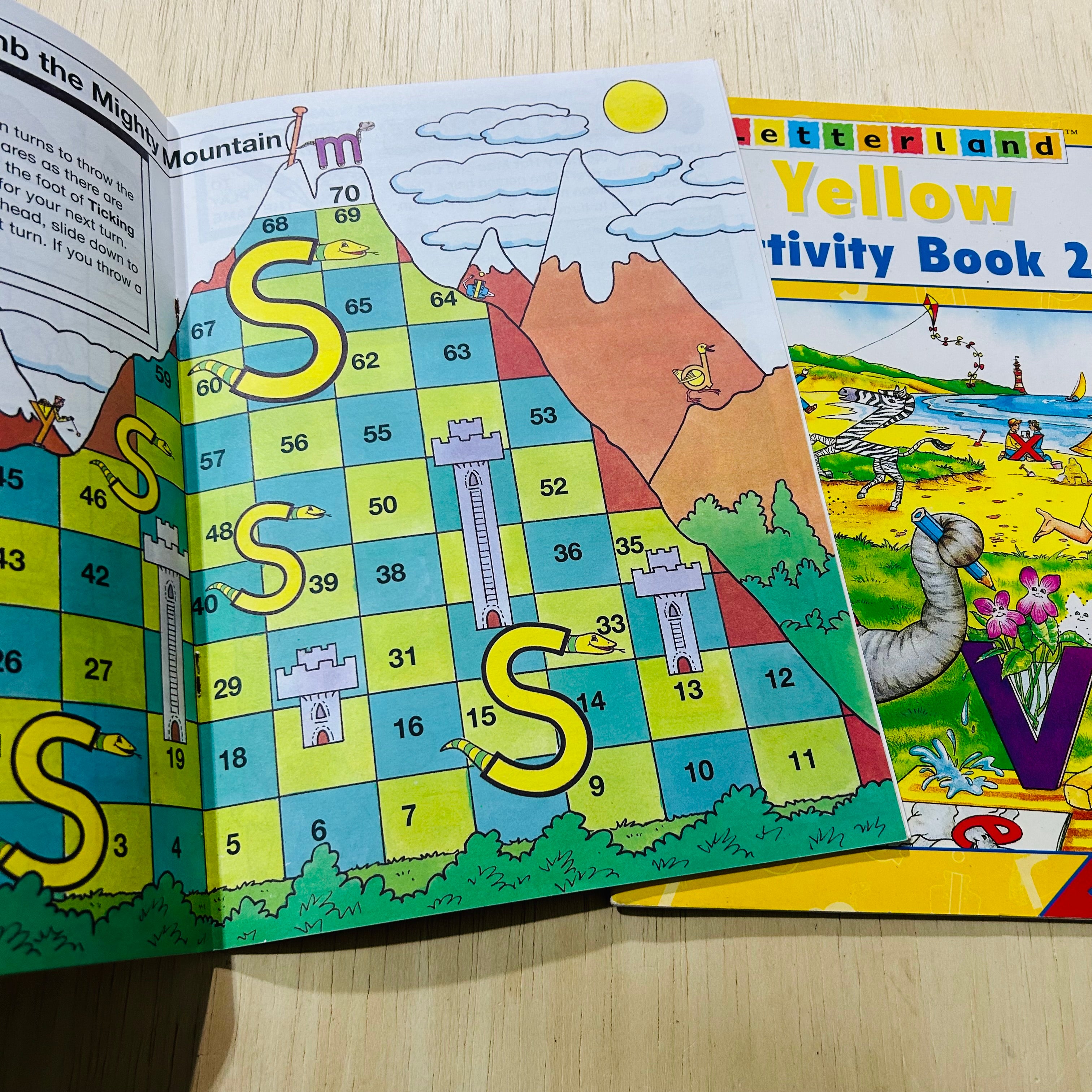 Letterland Yellow Activity Book 1 & 2