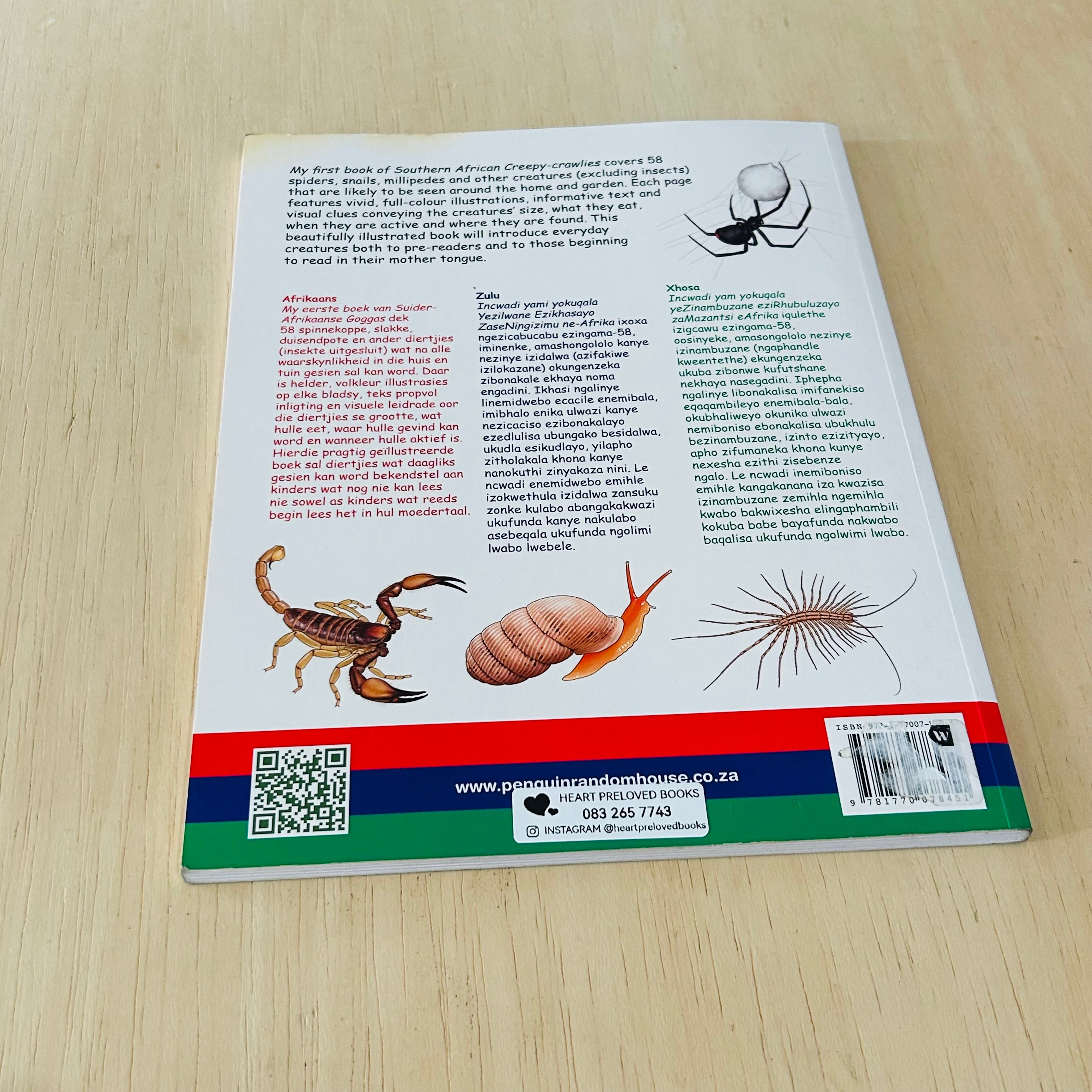 My First Book of Southern African Creepy-crawlies