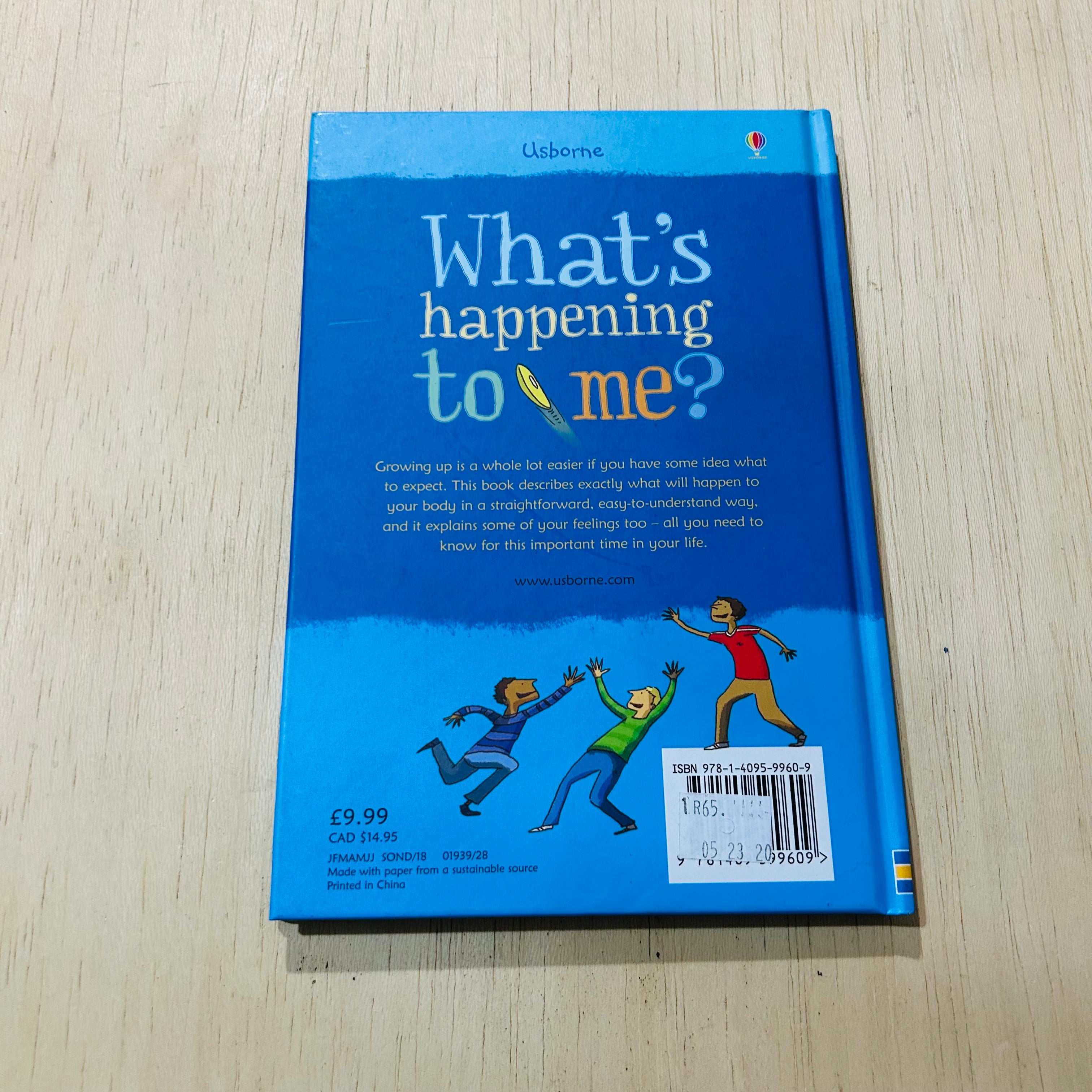 What's Happening to Me - Boys - Hardcover