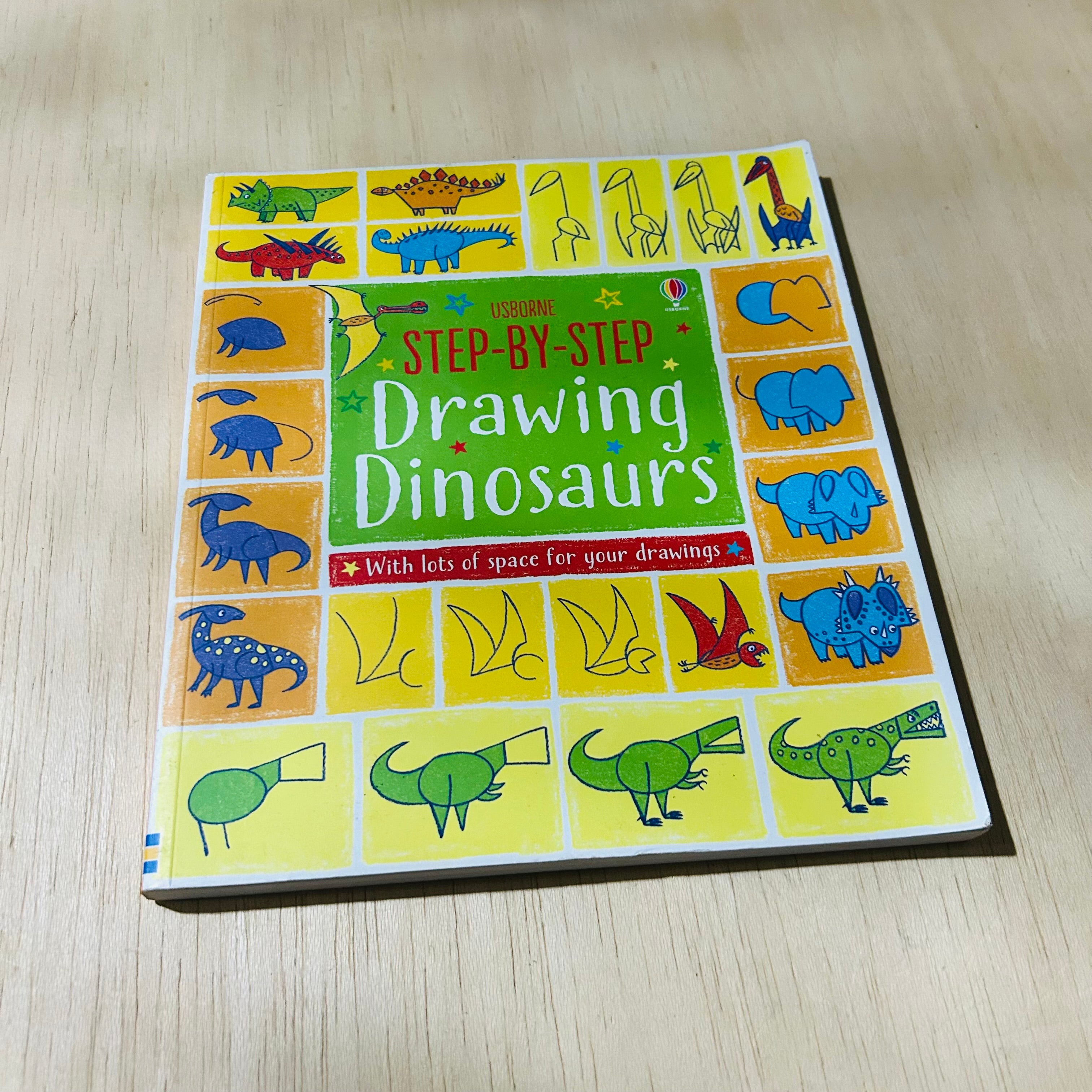 Ste-By-Step Drawing Dinosaurs