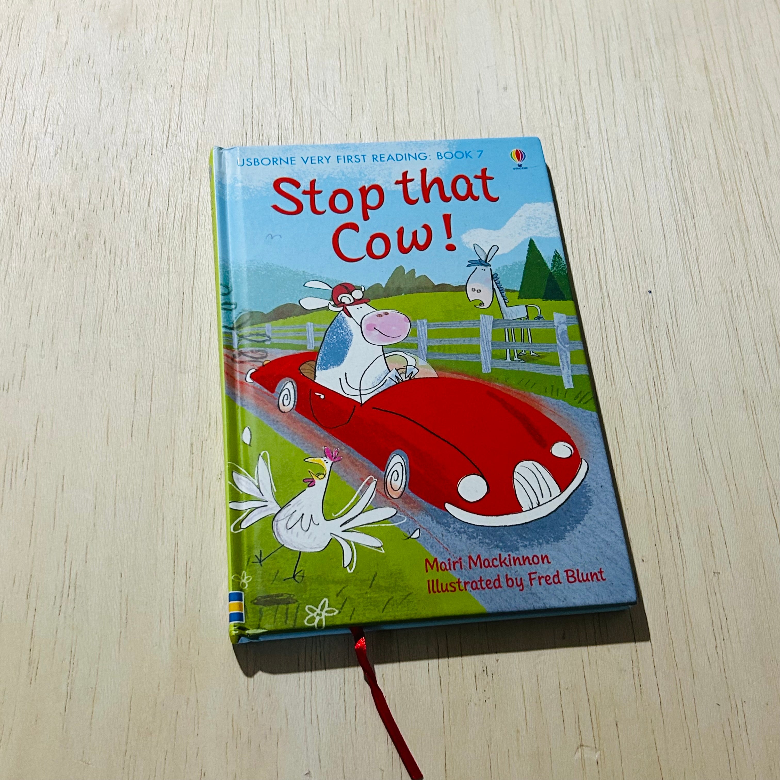 Usborne Stop That Cow - Hardcover