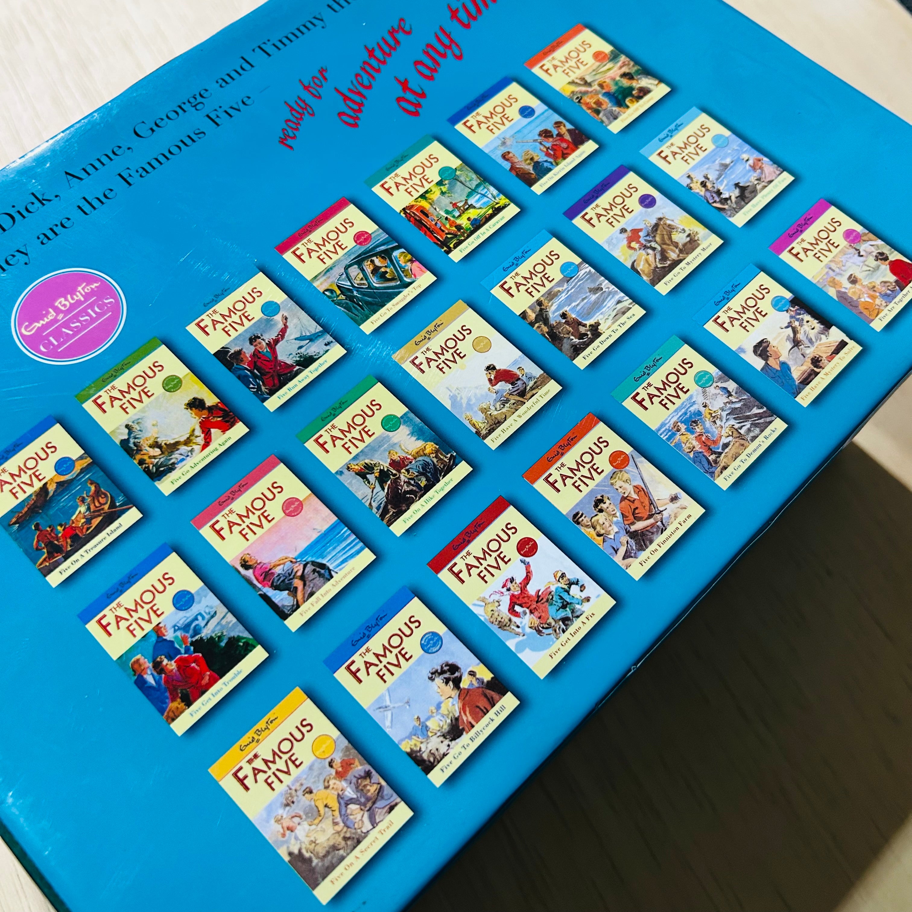 Famous Five 21 Book Set - NEW
