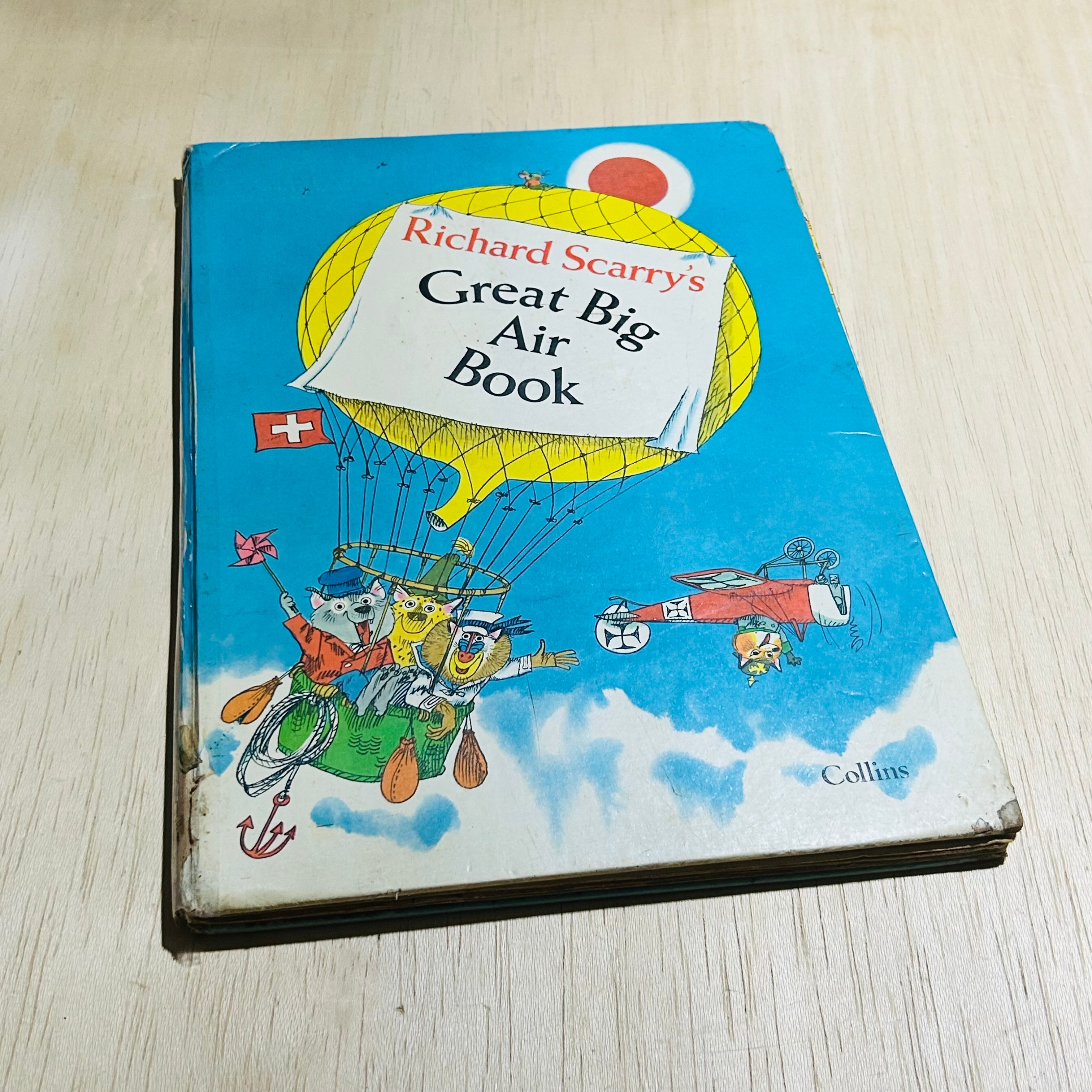 Richard Scarry's Great Big Air Book - Hardcover