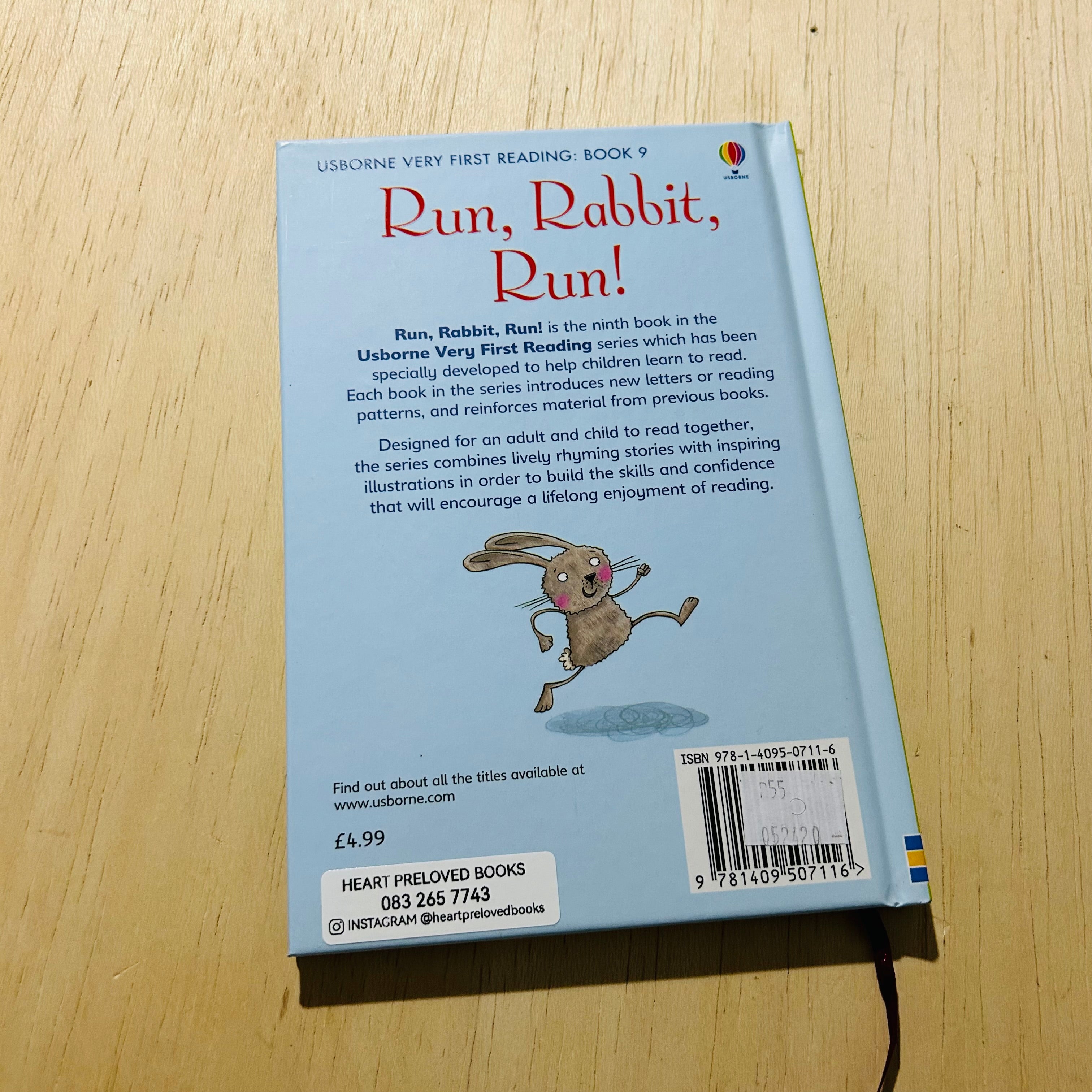 Usborne Run Rabbit Run - Hardcover