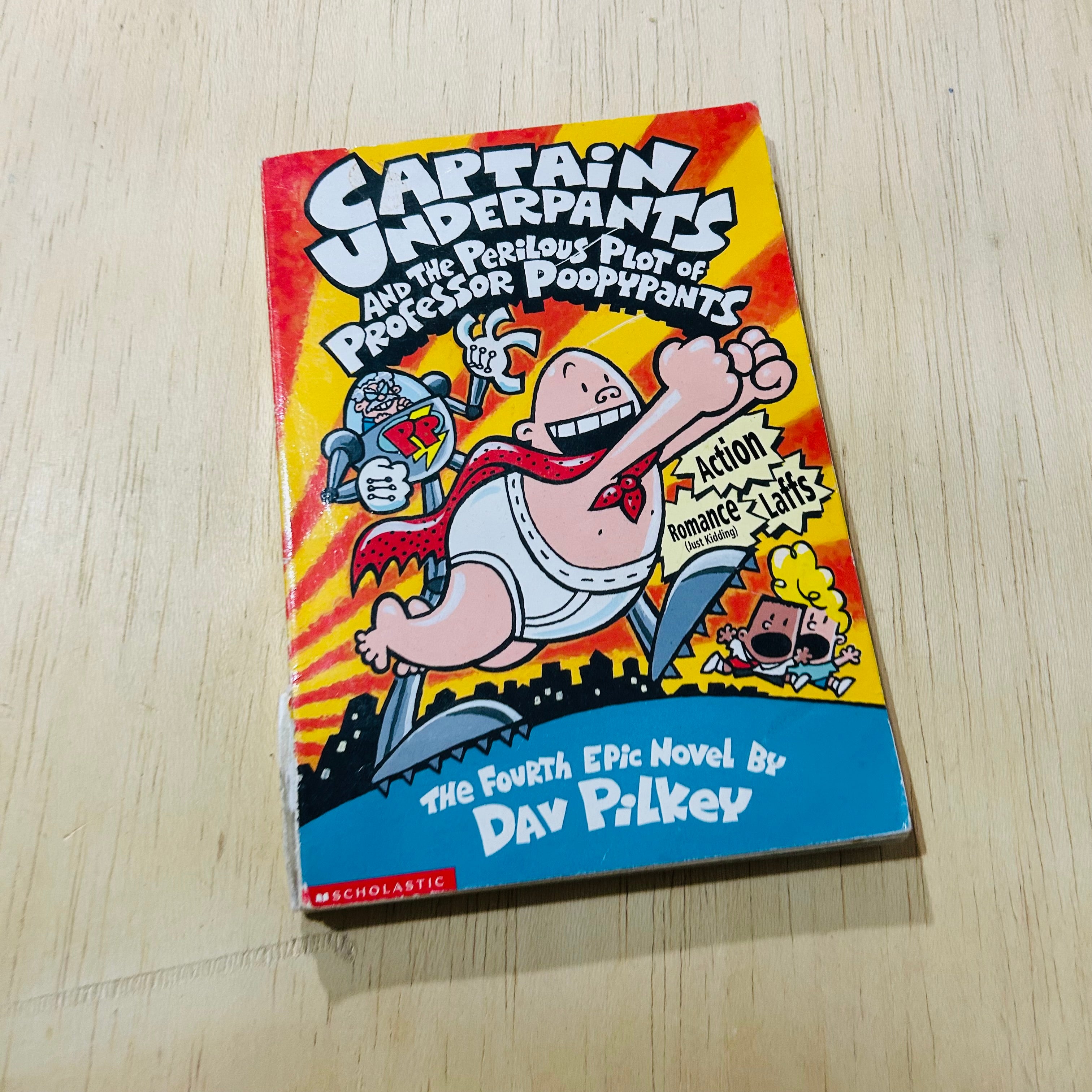 Captain Underpants and the Perilous Plot of Professor Poppypants