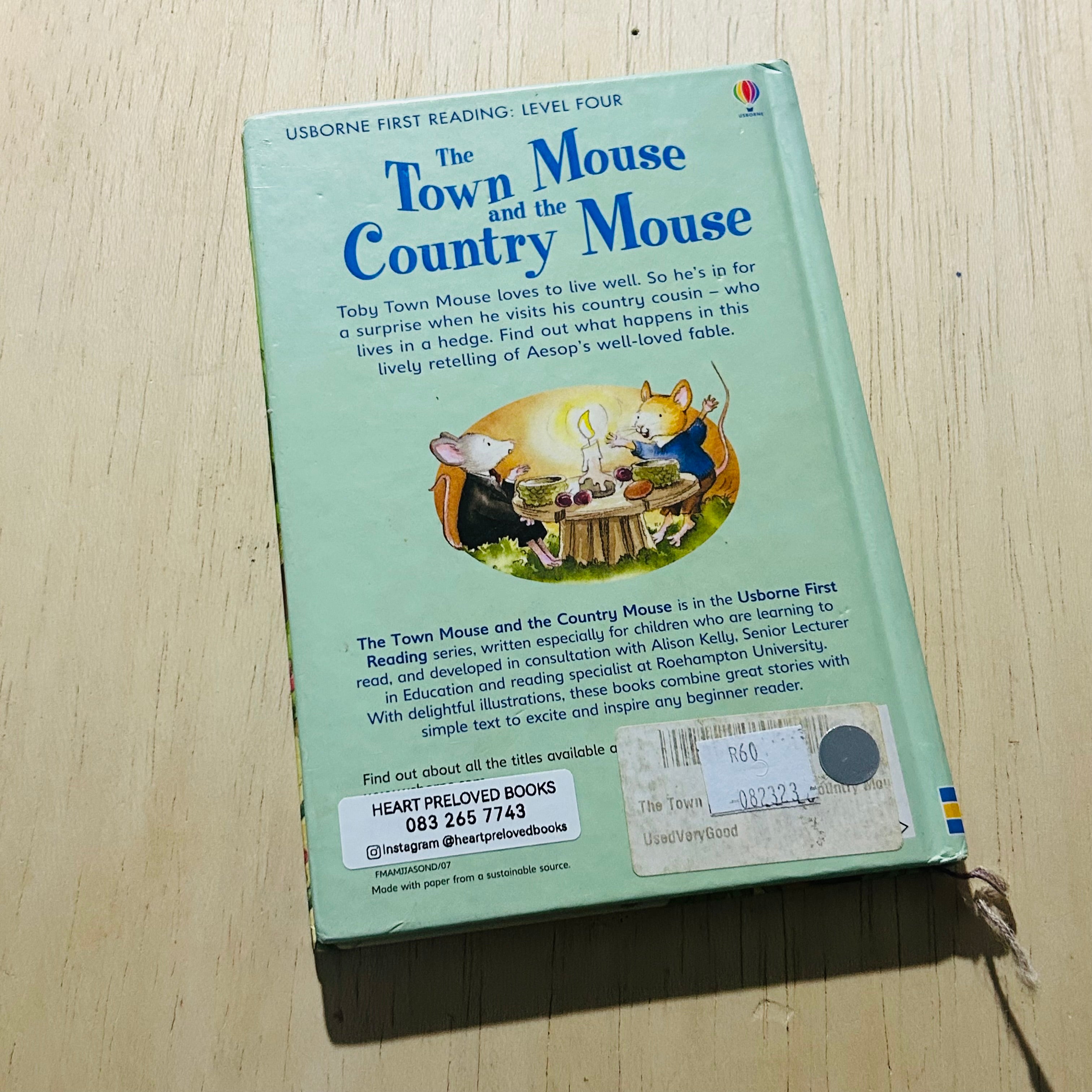 The Town Mouse and the Country Mouse - Hardcover