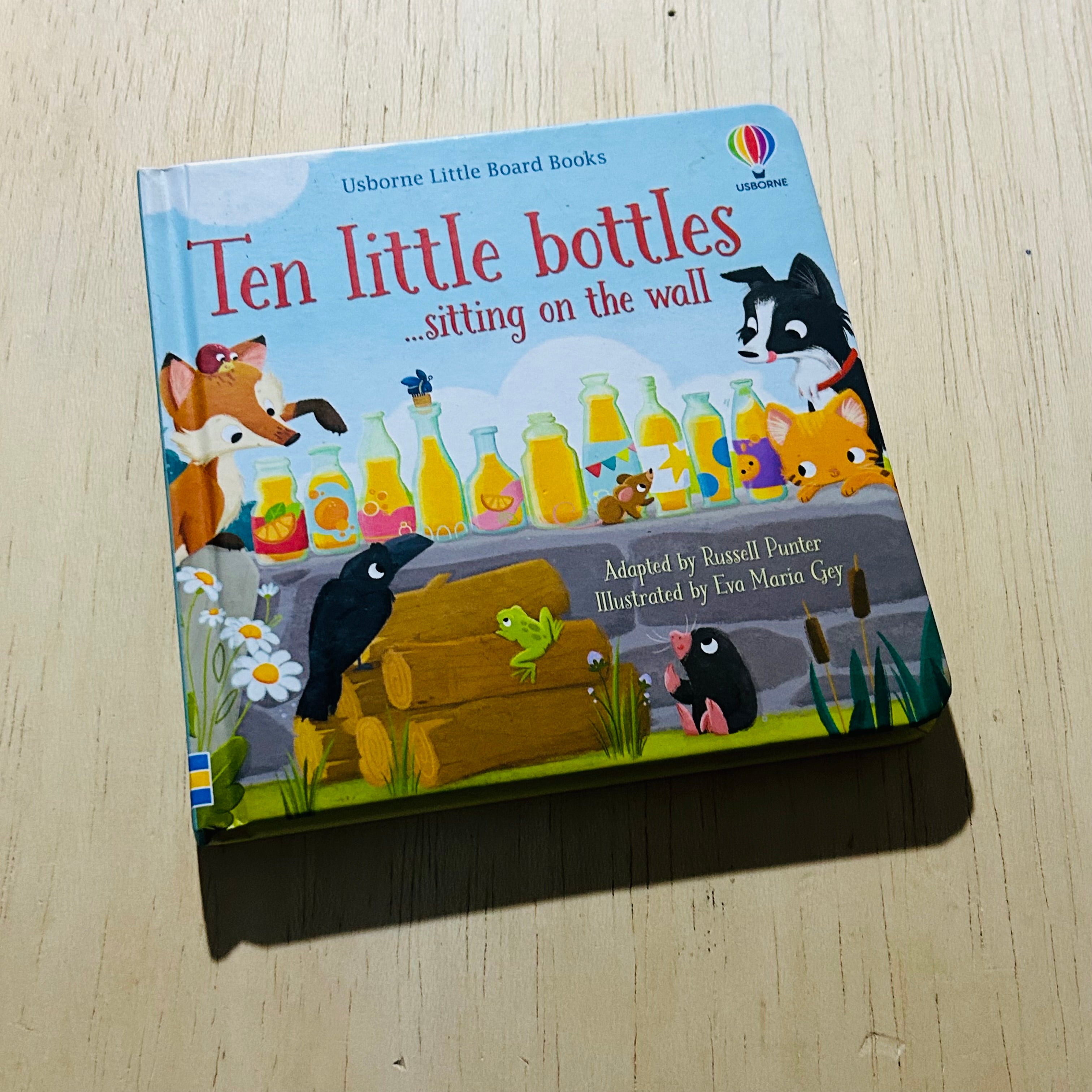Ten Little Bottles - Hardcover