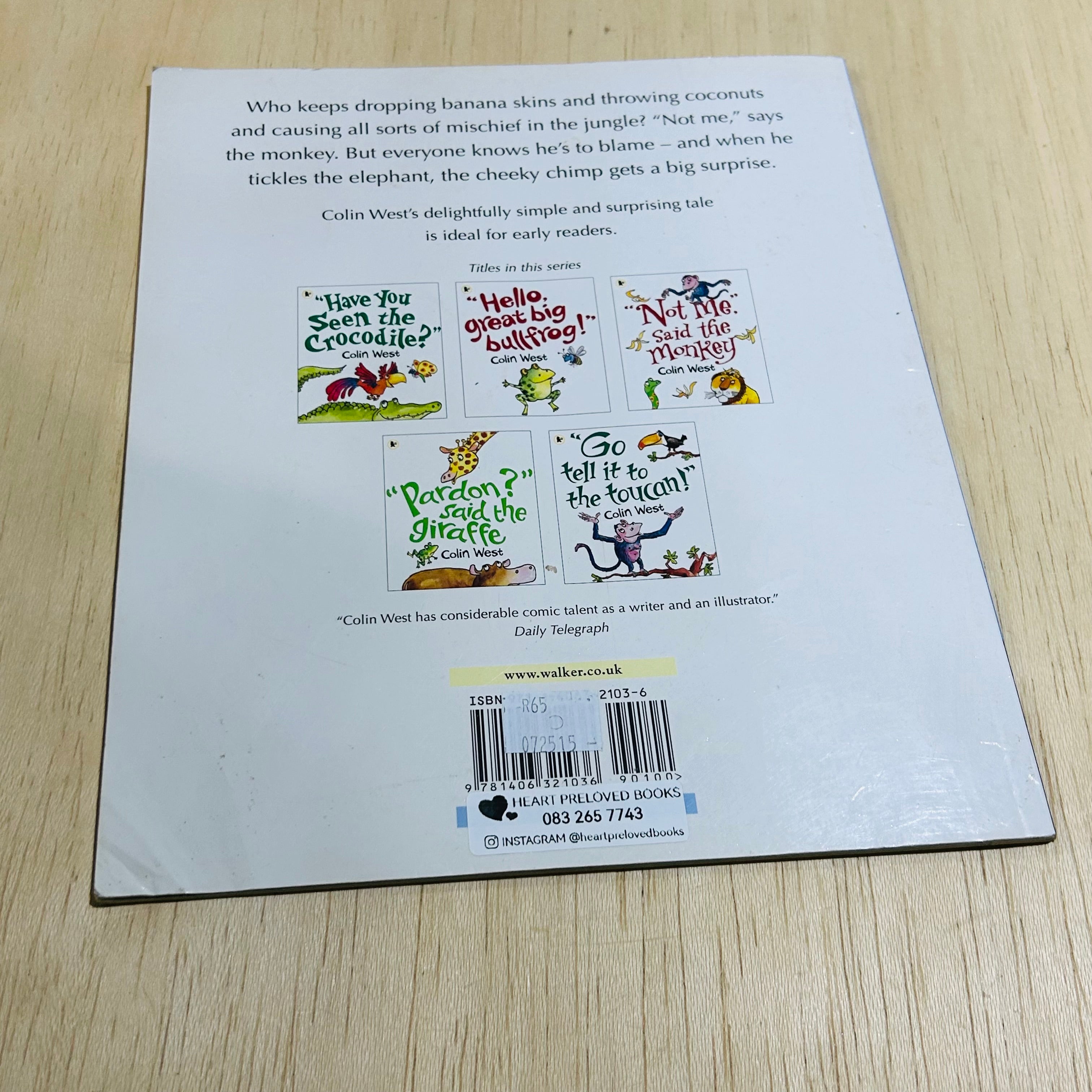 Not Me Said the Monkey