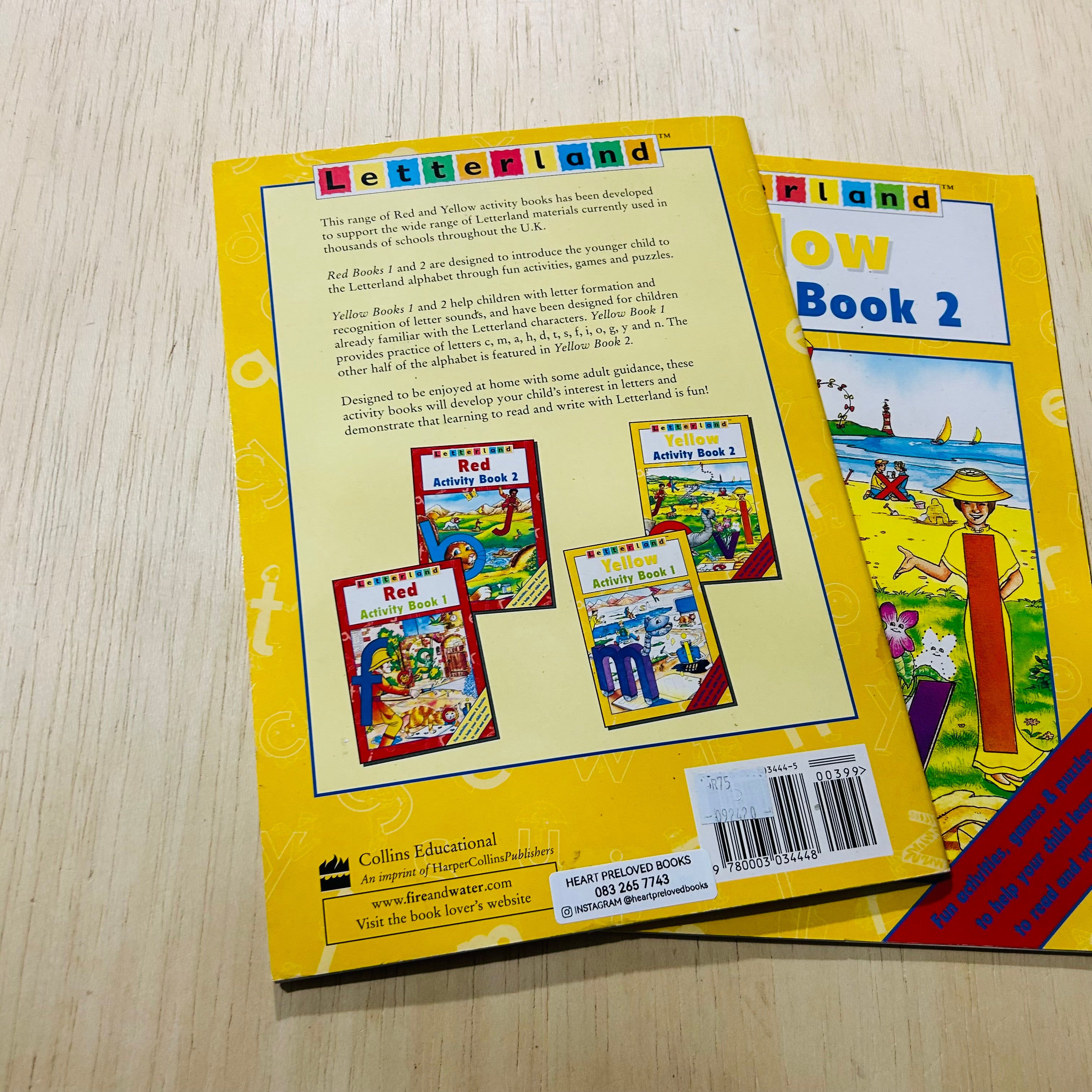 Letterland Yellow Activity Book 1 & 2