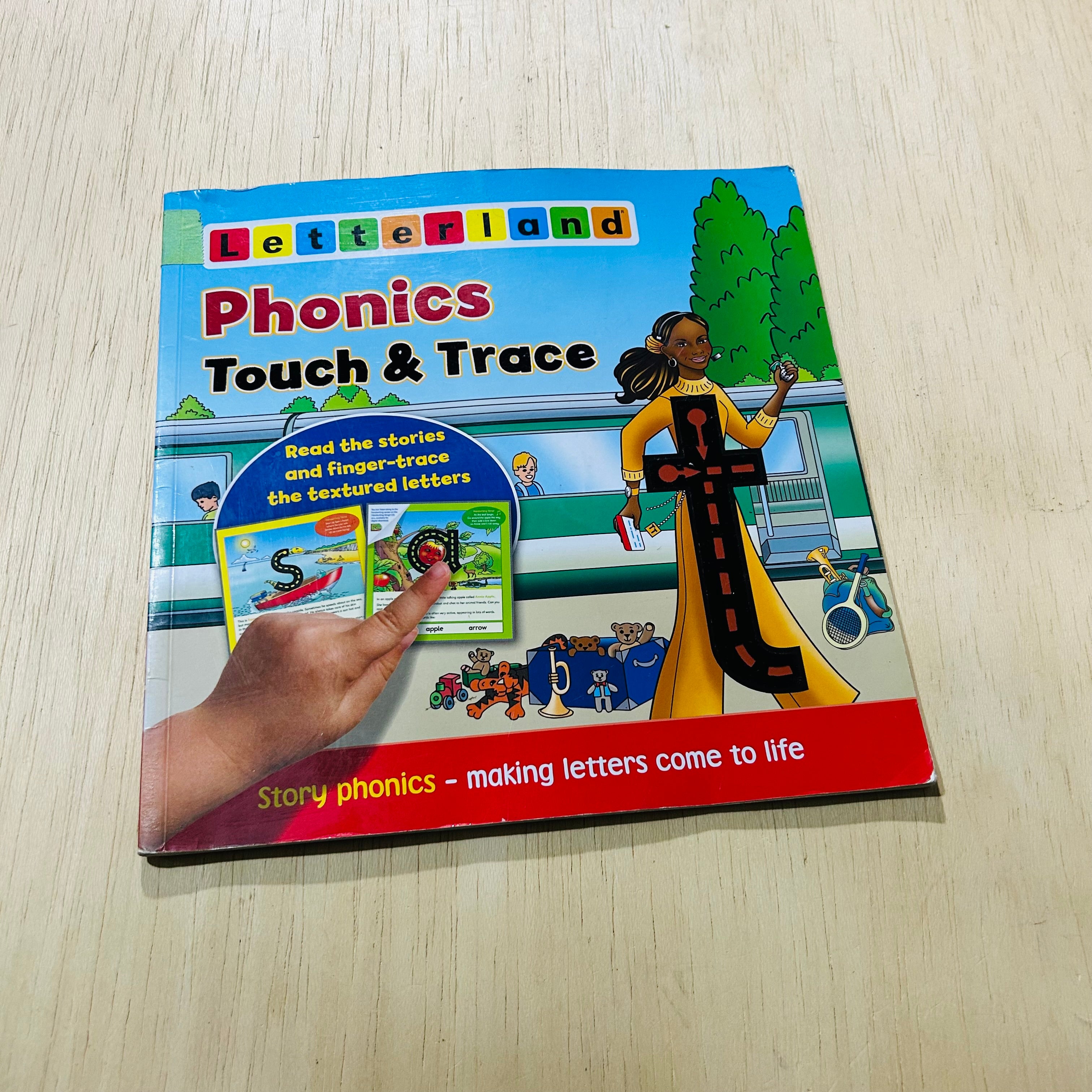 Letterland Phonics Touch and Trace