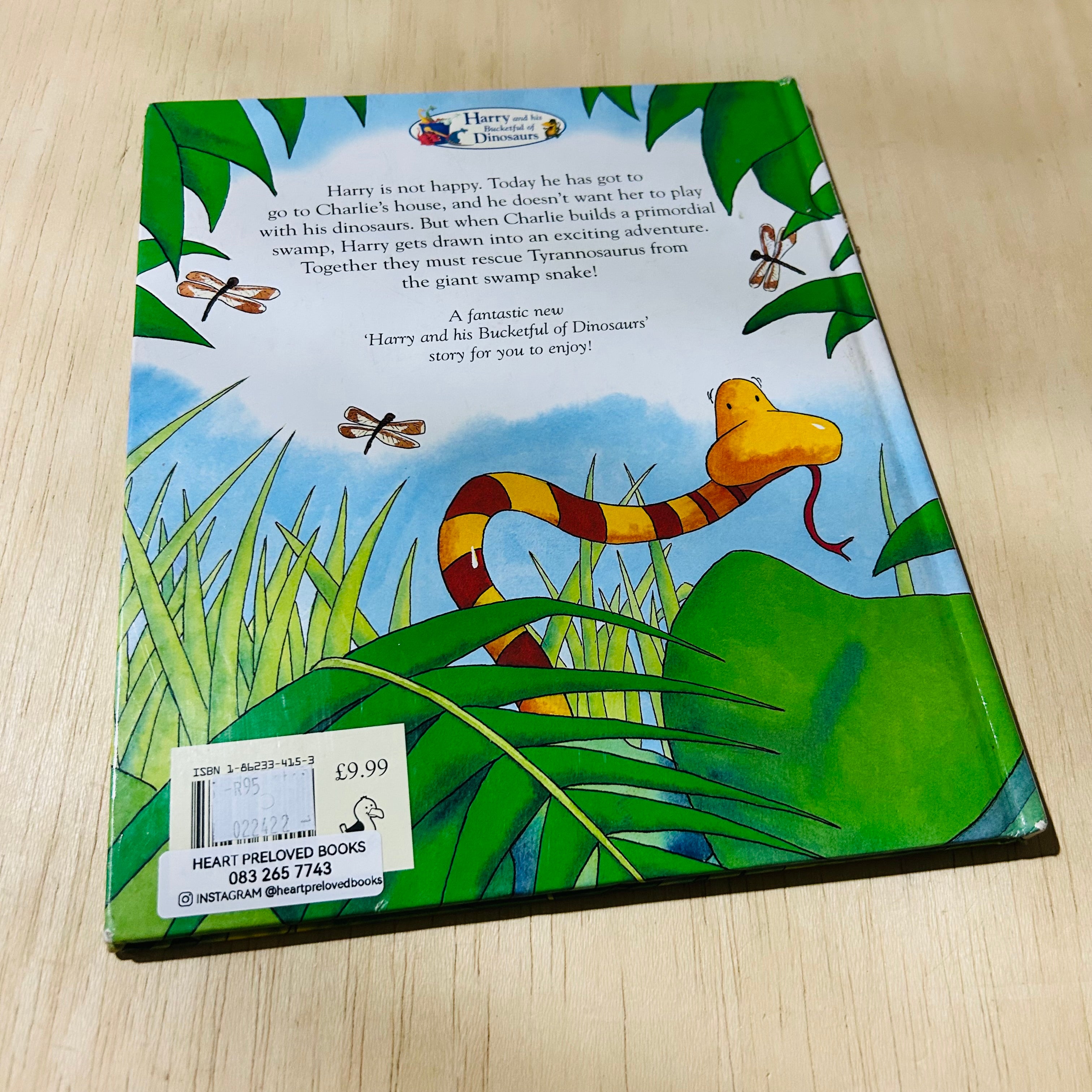 Harry and the Dinosaurs Romp in the Swamp - Hardcover