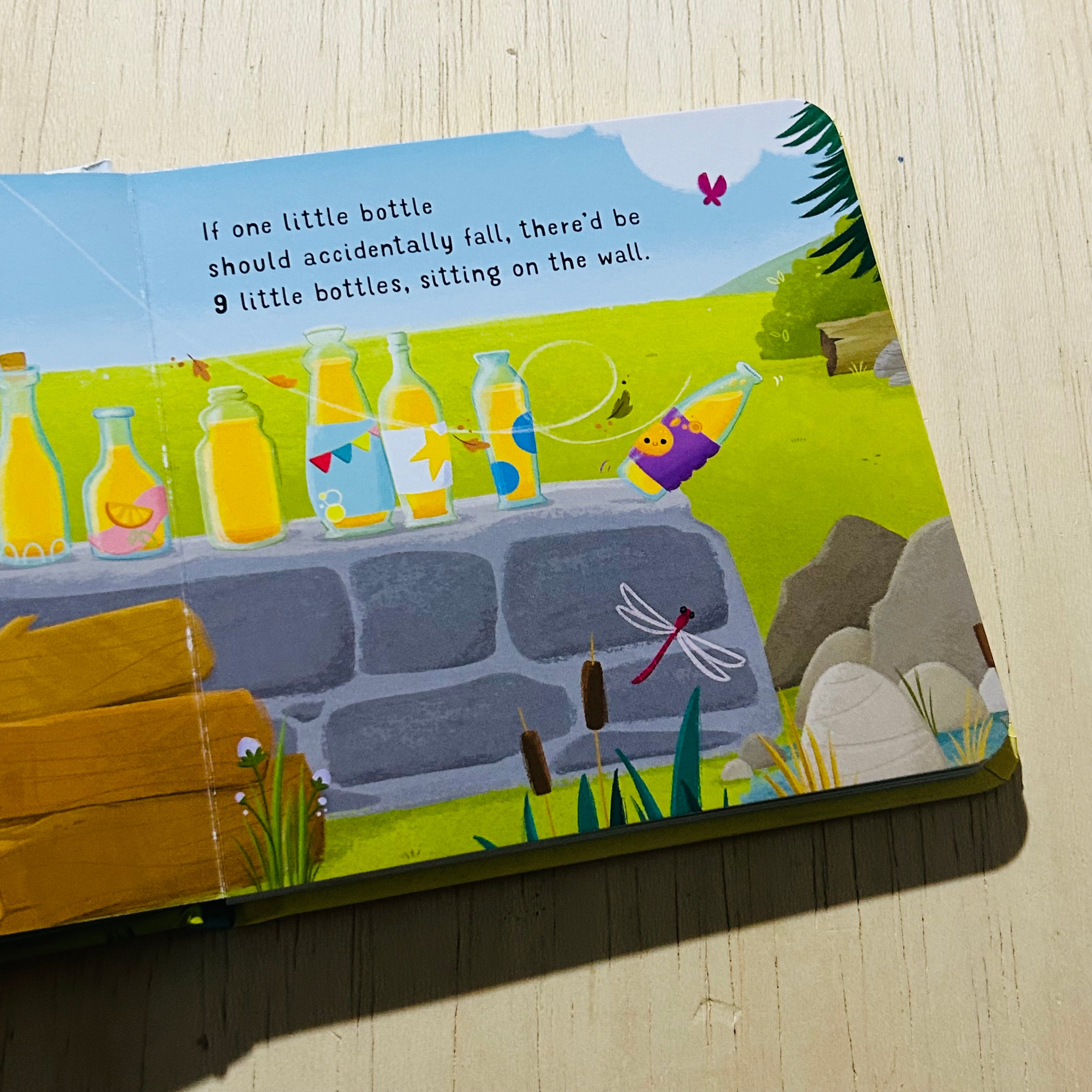 Ten Little Bottles - Hardcover