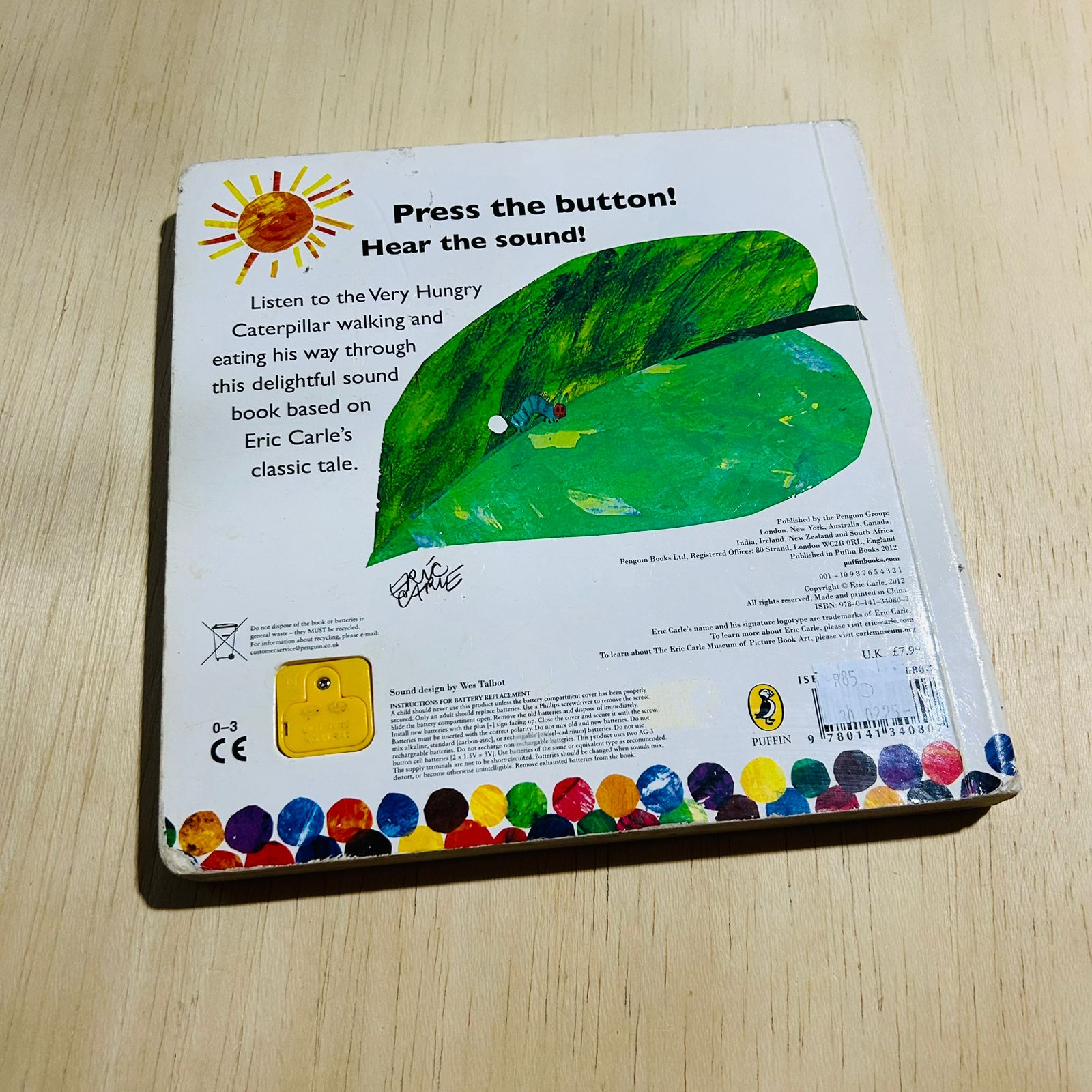 The Very Hungry Caterpillar's Sound Book
