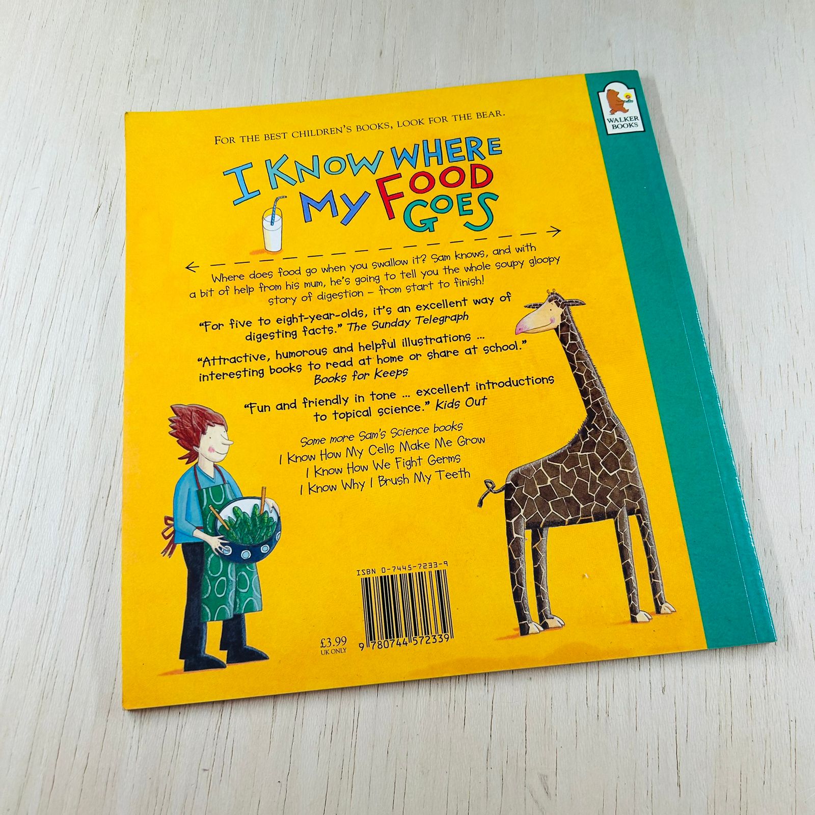 Sam's Science - I Know Where My Food Goes